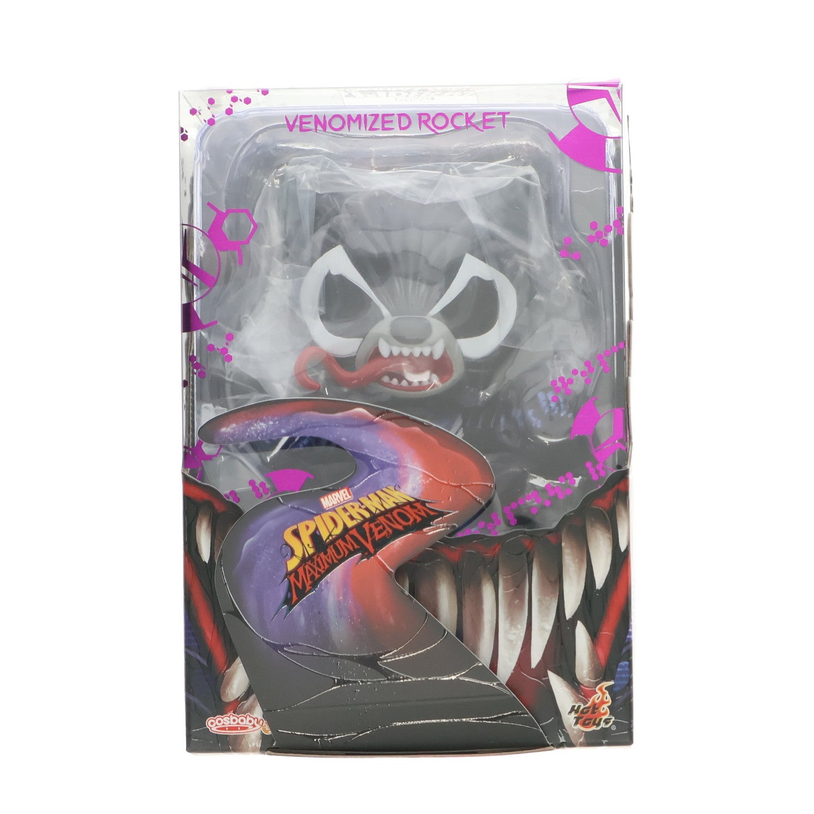 【中古即納】[FIG] コスベイビー サイズS ロケット(ヴェノム版) スパイダーマン:マキシマム・ヴェノム 完成品 フィギュア(COSB795) ホットトイズ(20210131)