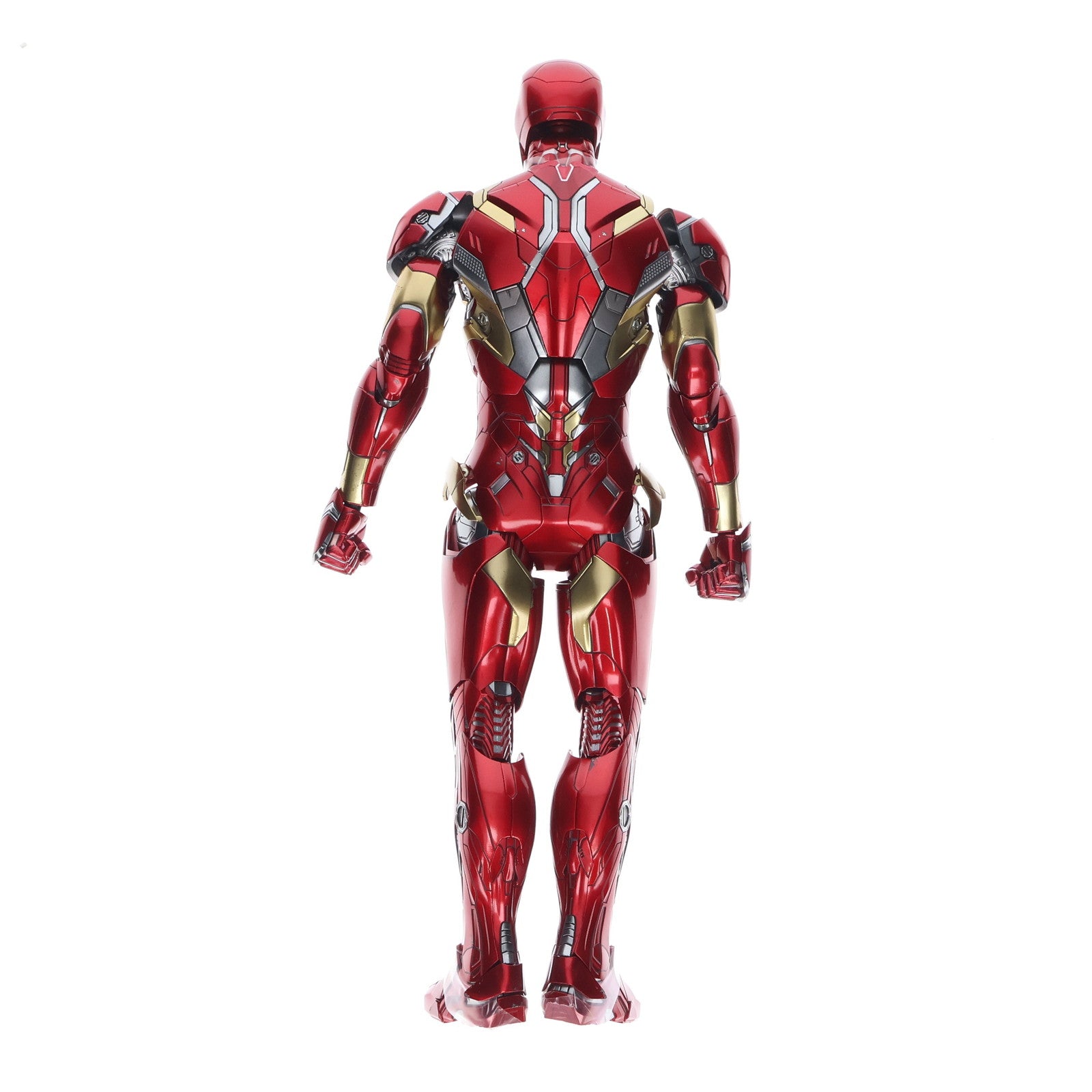 【中古即納】[FIG] ムービー・マスターピース DIECAST アイアンマン・マーク46 シビル・ウォー/キャプテン・アメリカ 1/6 完成品 可動フィギュア(MM#353D16) ホットトイズ(20170531)