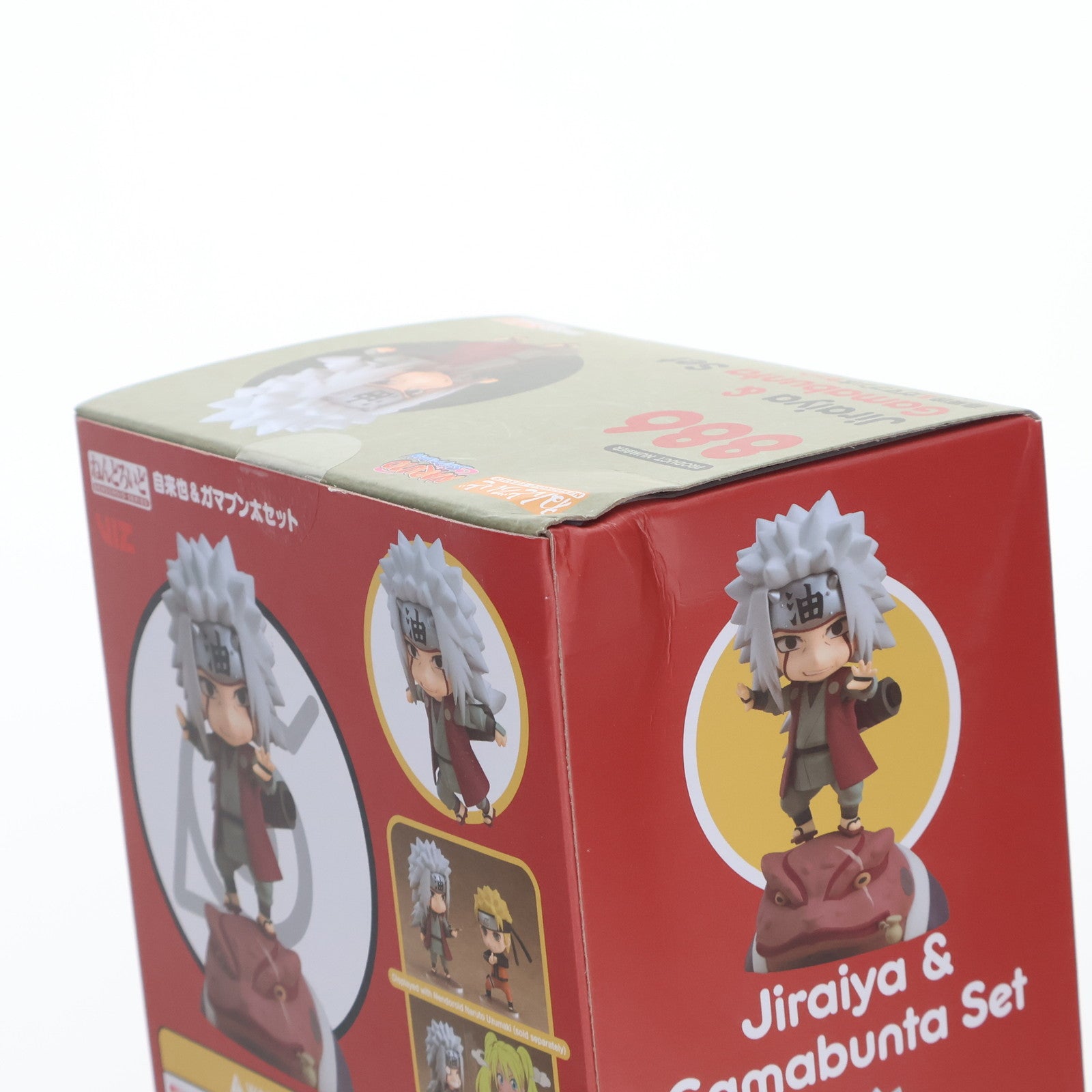 【中古即納】[FIG] (再販) 海外限定 ねんどろいど 885 自来也&ガマブン太セット(じらいや) NARUTO-ナルト- 疾風伝 完成品 可動フィギュア グッドスマイルカンパニー(20240630)