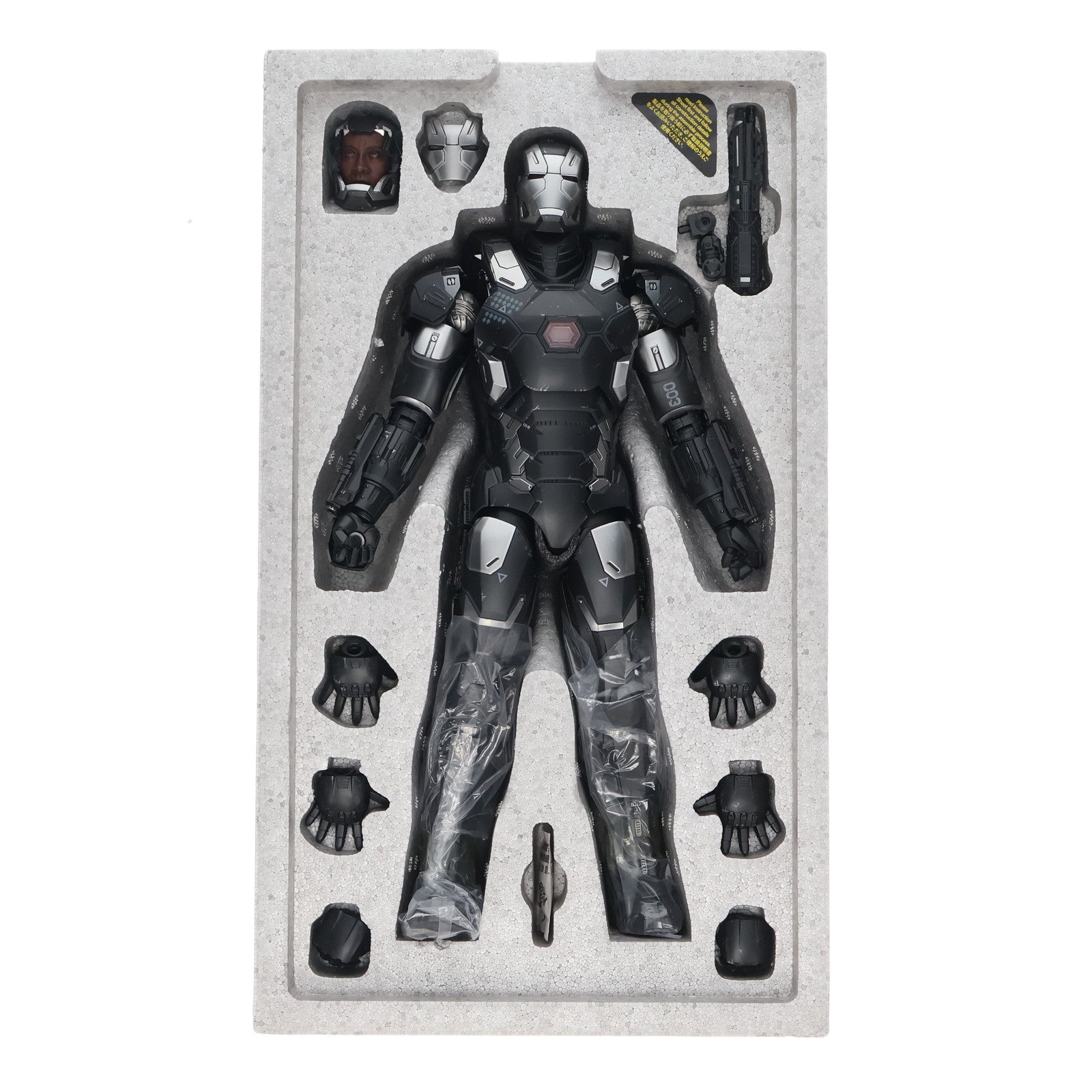 【中古即納】[FIG] ムービー・マスターピース DIECAST ウォーマシン・マーク3 シビル・ウォー/キャプテン・アメリカ 1/6 完成品 アクションフィギュア(MM344D15) ホットトイズ(20170428)