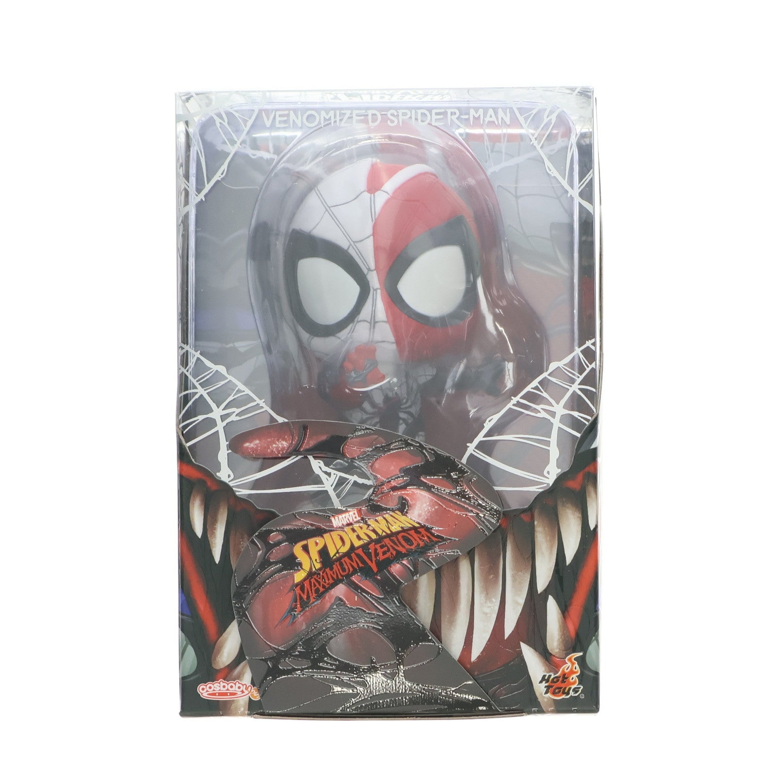 【中古即納】[FIG] コスベイビー サイズS スパイダーマン(ヴェノム版) スパイダーマン:マキシマム・ヴェノム 完成品 フィギュア(COS#757) ホットトイズ(20210131)