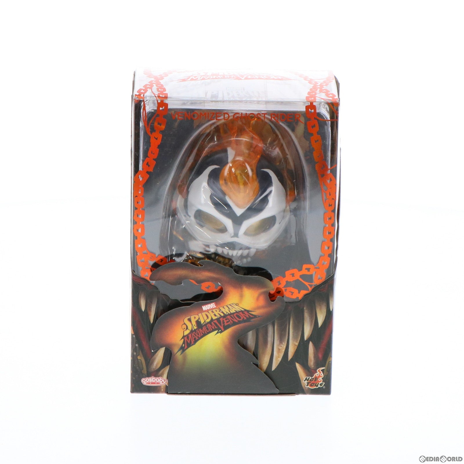 【中古即納】[FIG] コスベイビー サイズS ゴーストライダー(ヴェノム版) スパイダーマン:マキシマム・ヴェノム 完成品 フィギュア(COS#794) ホットトイズ(20210131)
