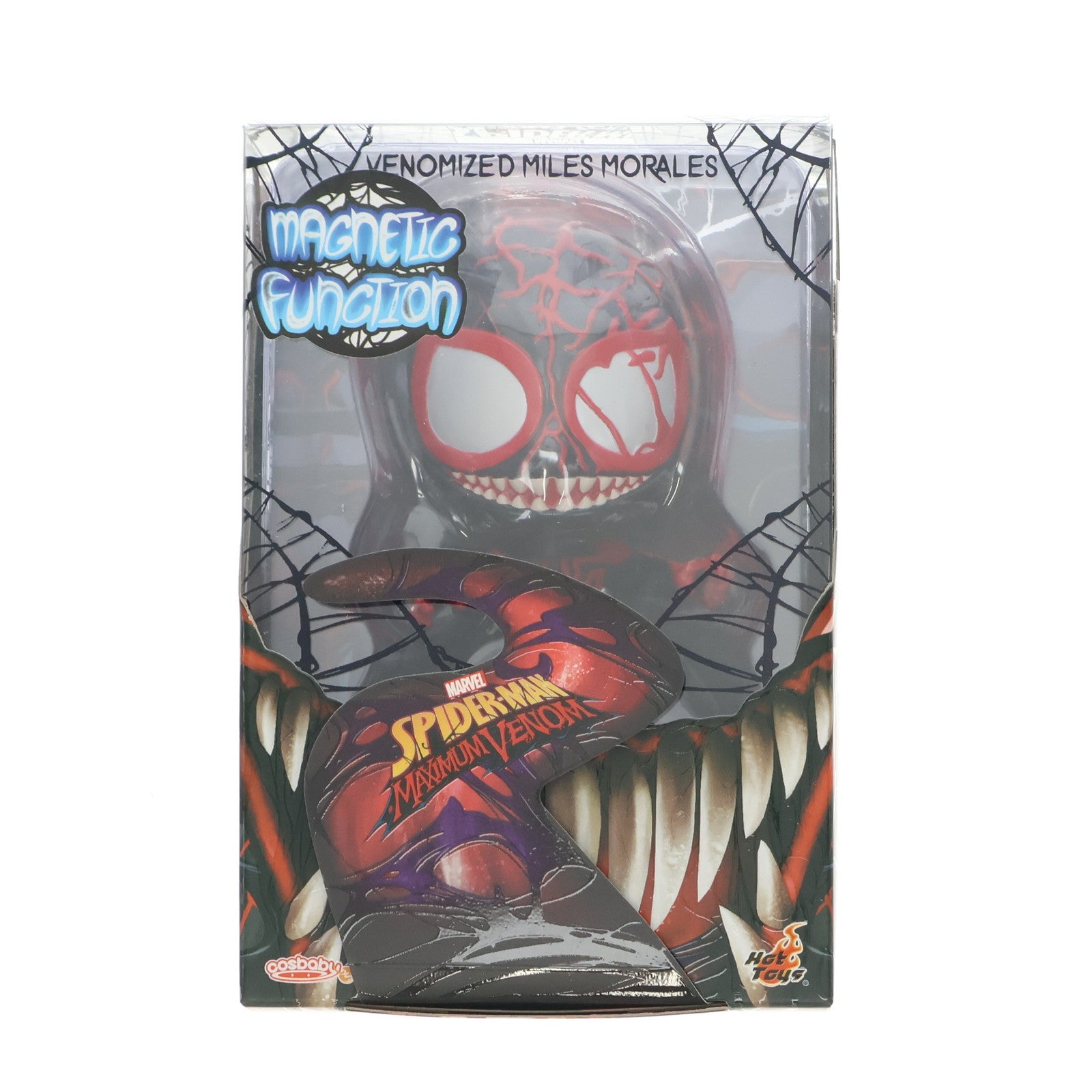 【中古即納】[FIG] コスベイビー サイズS スパイダーマン(マイルス・モラレス/ヴェノム版) スパイダーマン:マキシマム・ヴェノム 完成品 フィギュア(COSB758) ホットトイズ(20210131)