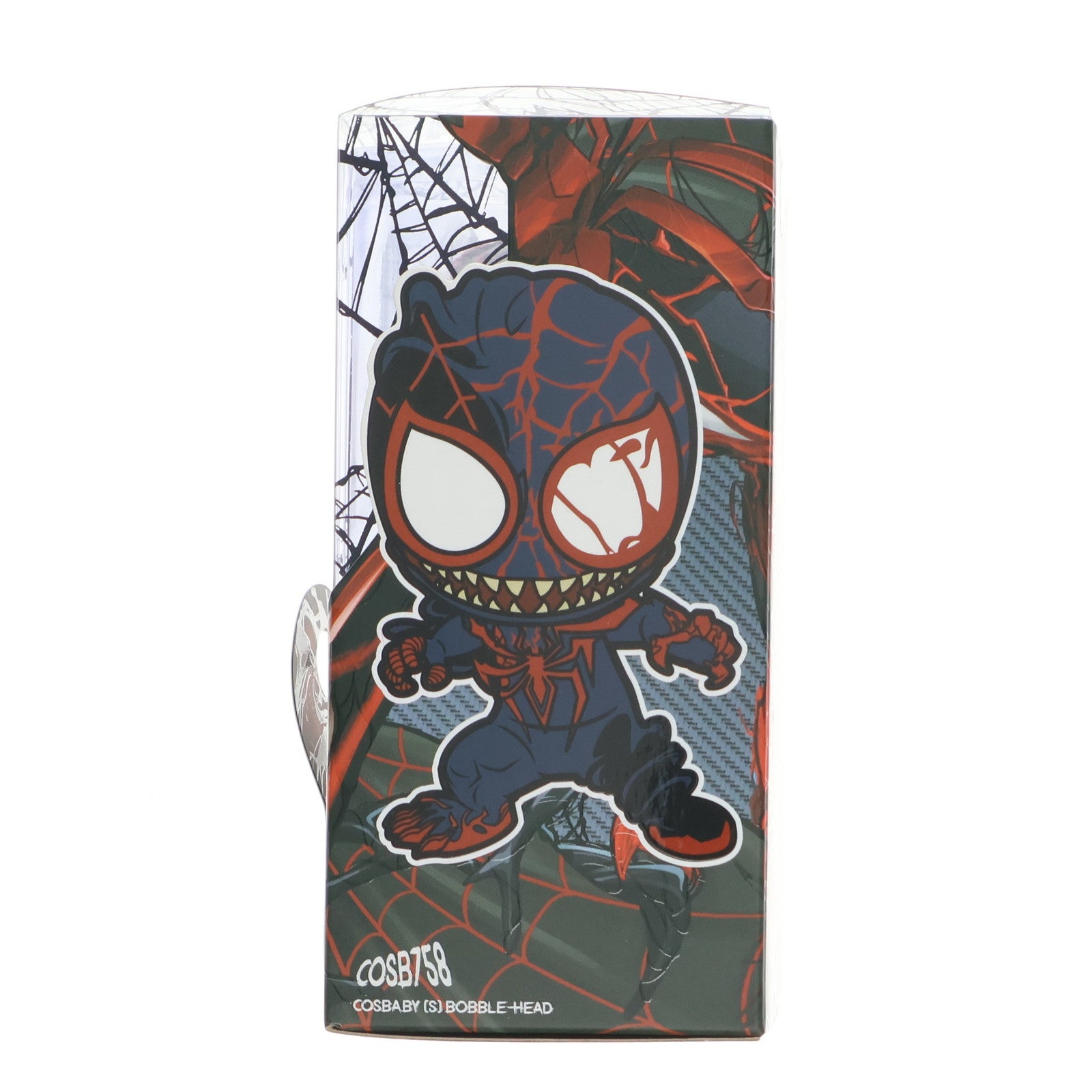 【中古即納】[FIG] コスベイビー サイズS スパイダーマン(マイルス・モラレス/ヴェノム版) スパイダーマン:マキシマム・ヴェノム 完成品 フィギュア(COSB758) ホットトイズ(20210131)