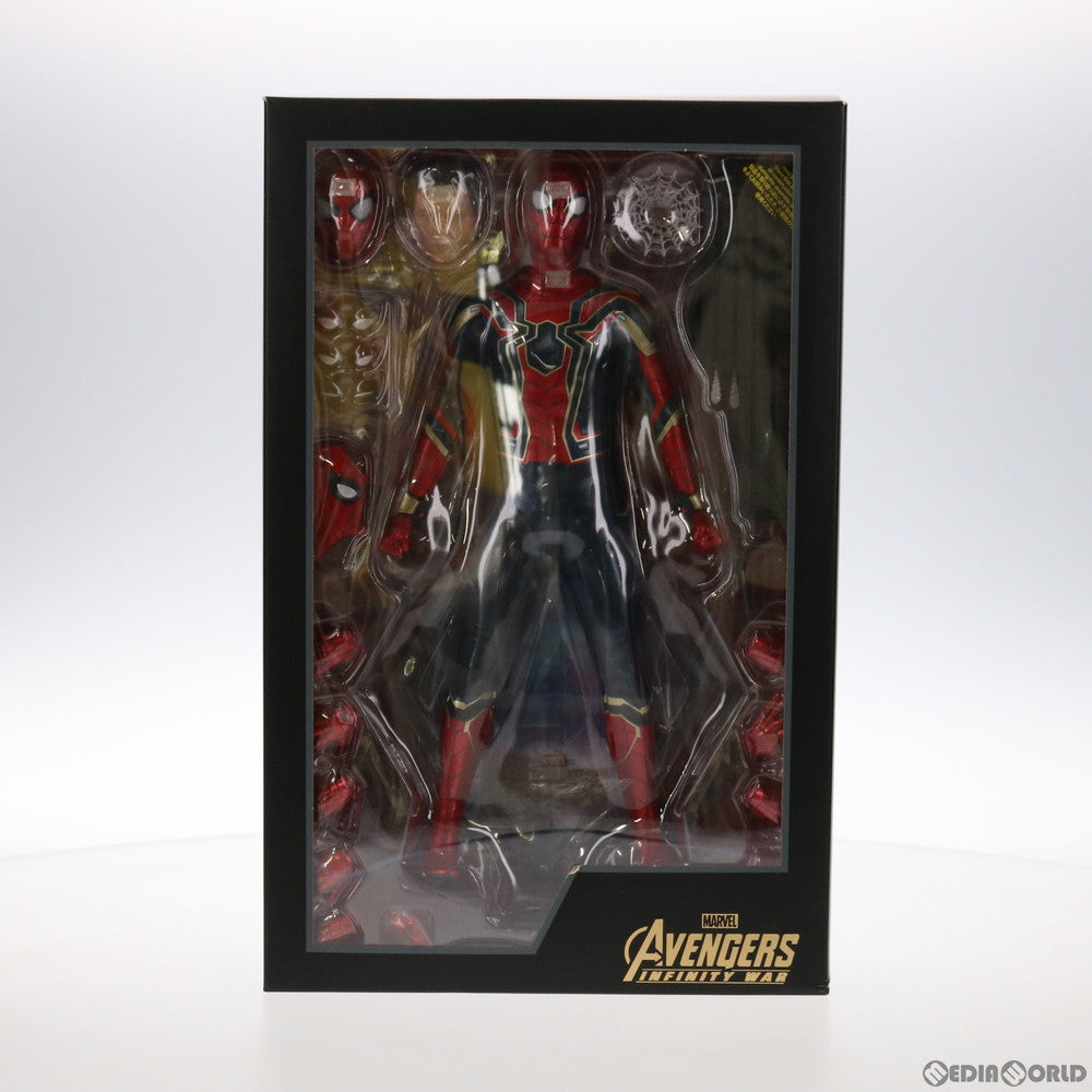 【中古即納】[FIG] ムービー・マスターピース アイアン・スパイダー アベンジャーズ/インフィニティ・ウォー 1/6 完成品 可動フィギュア(MM#482) ホットトイズ(20190131)