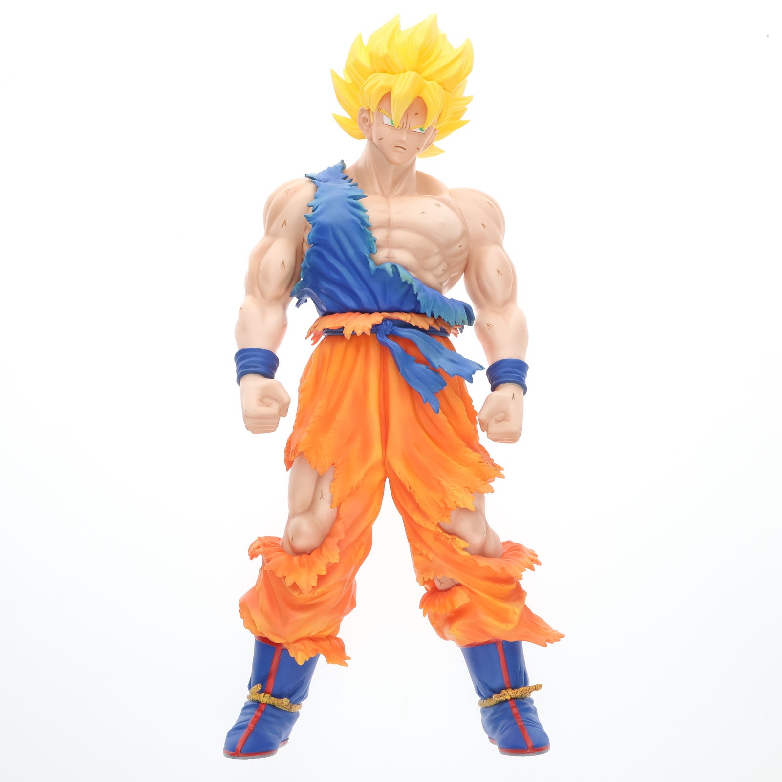 【中古即納】[FIG] ギガンティックシリーズ スーパーサイヤ人 孫悟空（ダメージVer.） ドラゴンボールZ フィギュア エクスプラス(20150703)