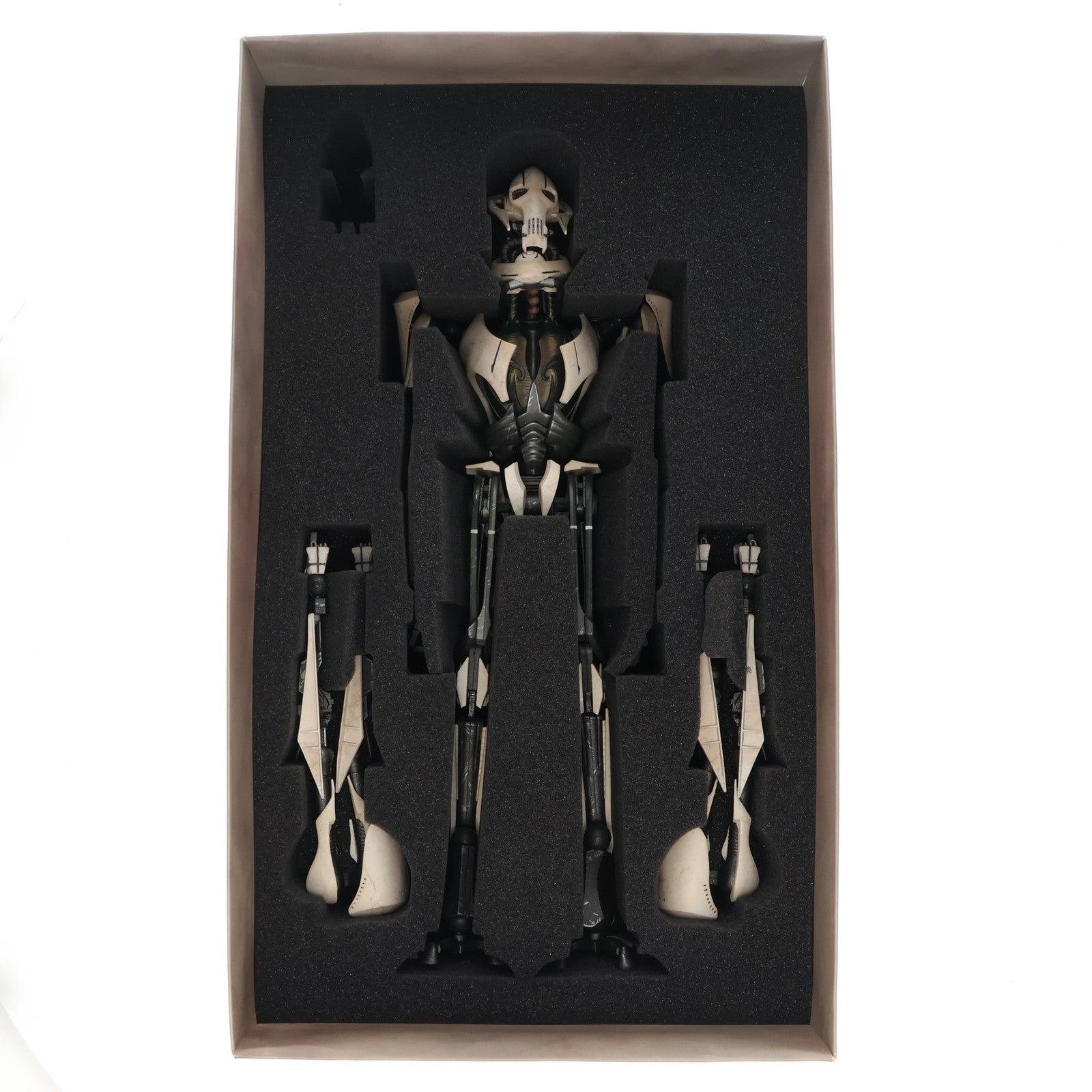 【中古即納】[FIG] スカム&ヴィラニー・オブ・スター・ウォーズ グリーヴァス将軍 STAR WARS エピソード3/シスの復讐 1/6 完成品 可動フィギュア サイドショウ(20140530)