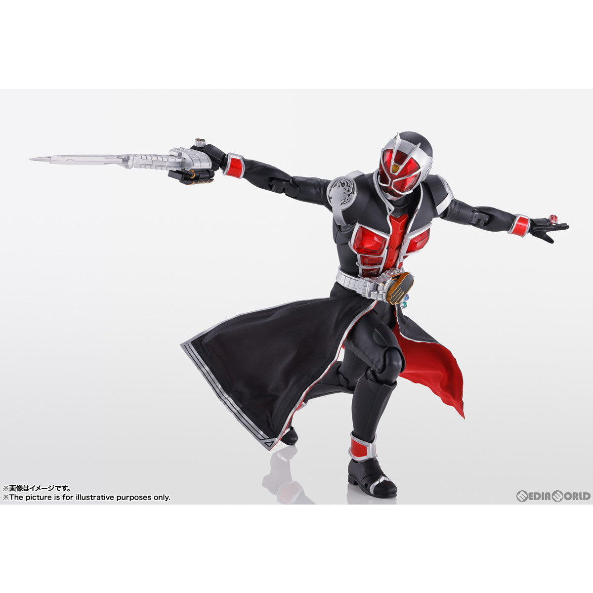 【中古即納】[FIG] S.H.Figuarts(フィギュアーツ) 真骨彫製法 仮面ライダーウィザード フレイムスタイル 10th Anniversary Ver. 完成品 可動フィギュア バンダイスピリッツ(20230120)