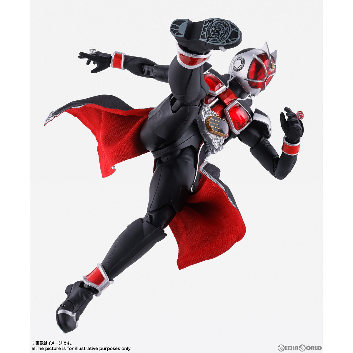 【中古即納】[FIG] S.H.Figuarts(フィギュアーツ) 真骨彫製法 仮面ライダーウィザード フレイムスタイル 10th Anniversary Ver. 完成品 可動フィギュア バンダイスピリッツ(20230120)