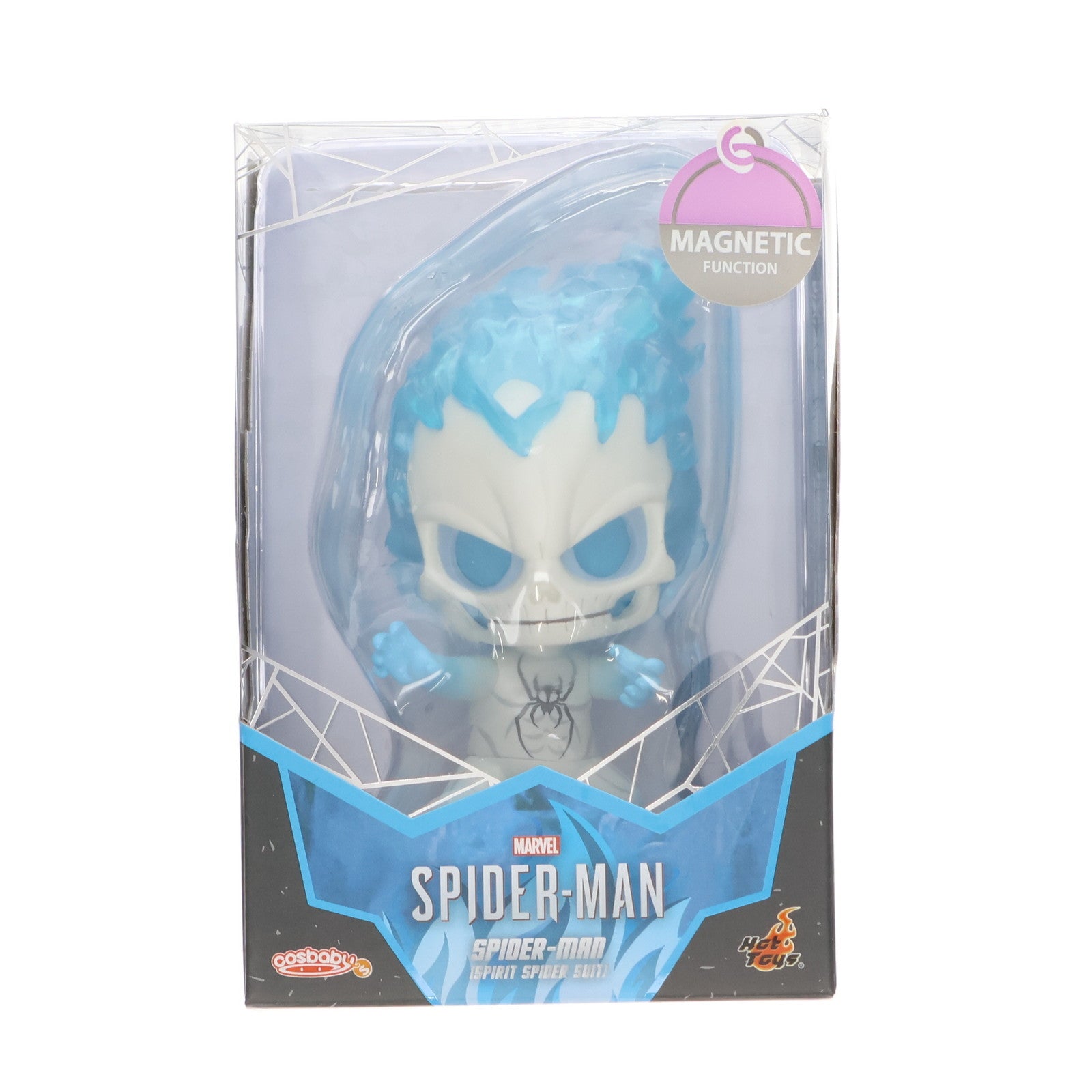 【中古即納】[FIG] コスベイビー サイズS スパイダーマン(スピリット・スパイダー・スーツ版) Marvel's Spider-Man(スパイダーマン) 完成品 フィギュア(COSB622) スパイダーマン エクスクルーシブ・ストア ジャパンツアー限定 ホットトイズ(20190622)