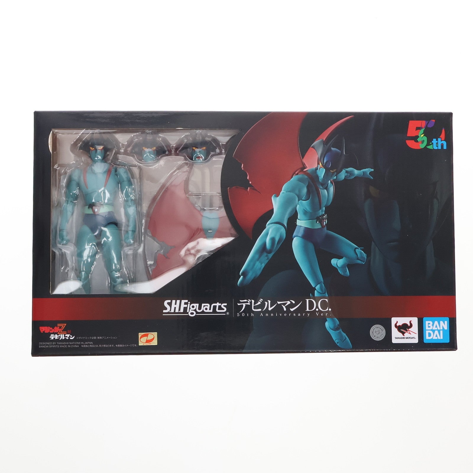 【中古即納】[FIG] S.H.Figuarts(フィギュアーツ) デビルマン D.C. 50th Anniversary Ver. マジンガーZ対デビルマン 完成品 可動フィギュア バンダイスピリッツ(20230722)