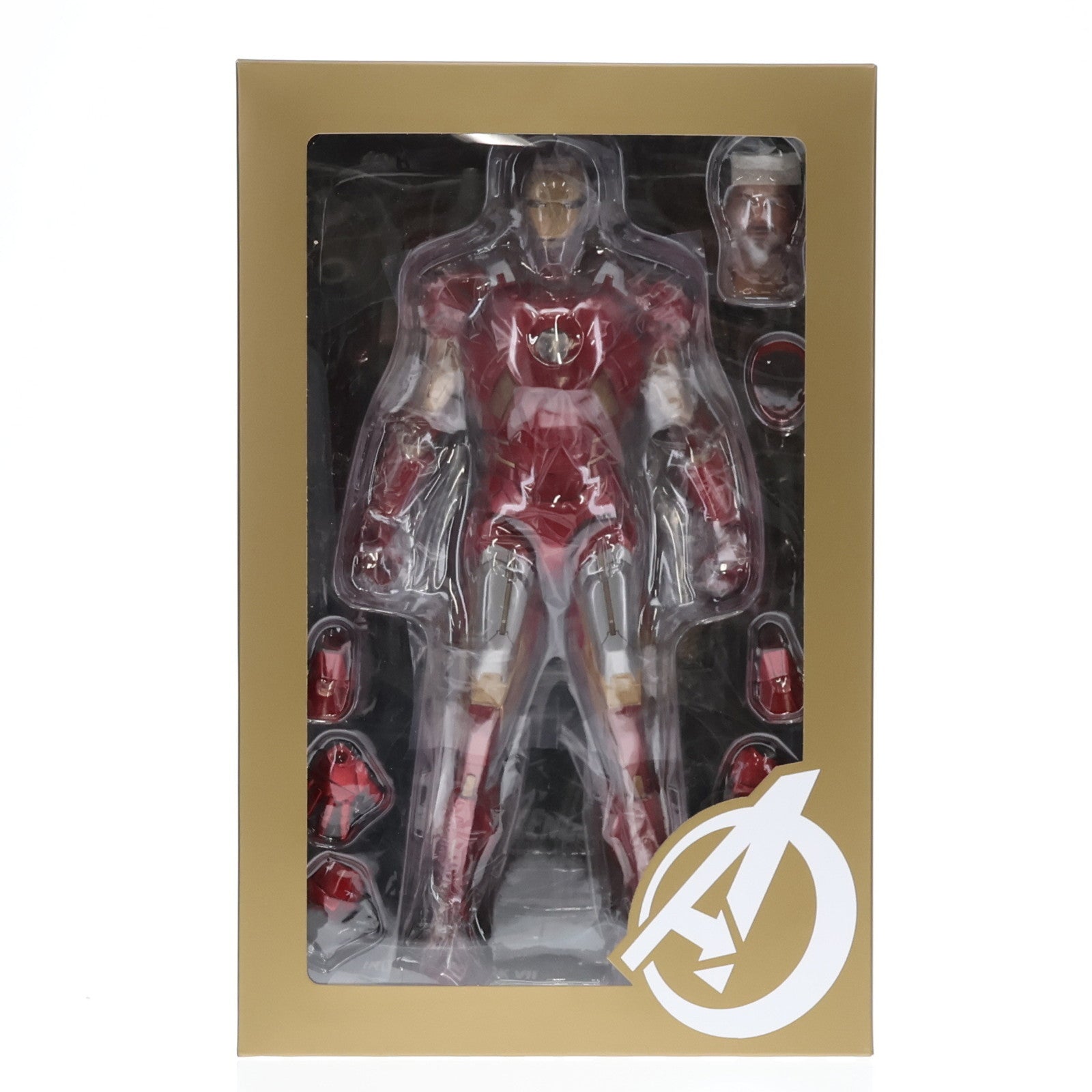【中古即納】[FIG] ムービー・マスターピース アイアンマン・マーク7 アベンジャーズ 1/6 完成品 可動フィギュア(MM#185) ホットトイズ(20130620)