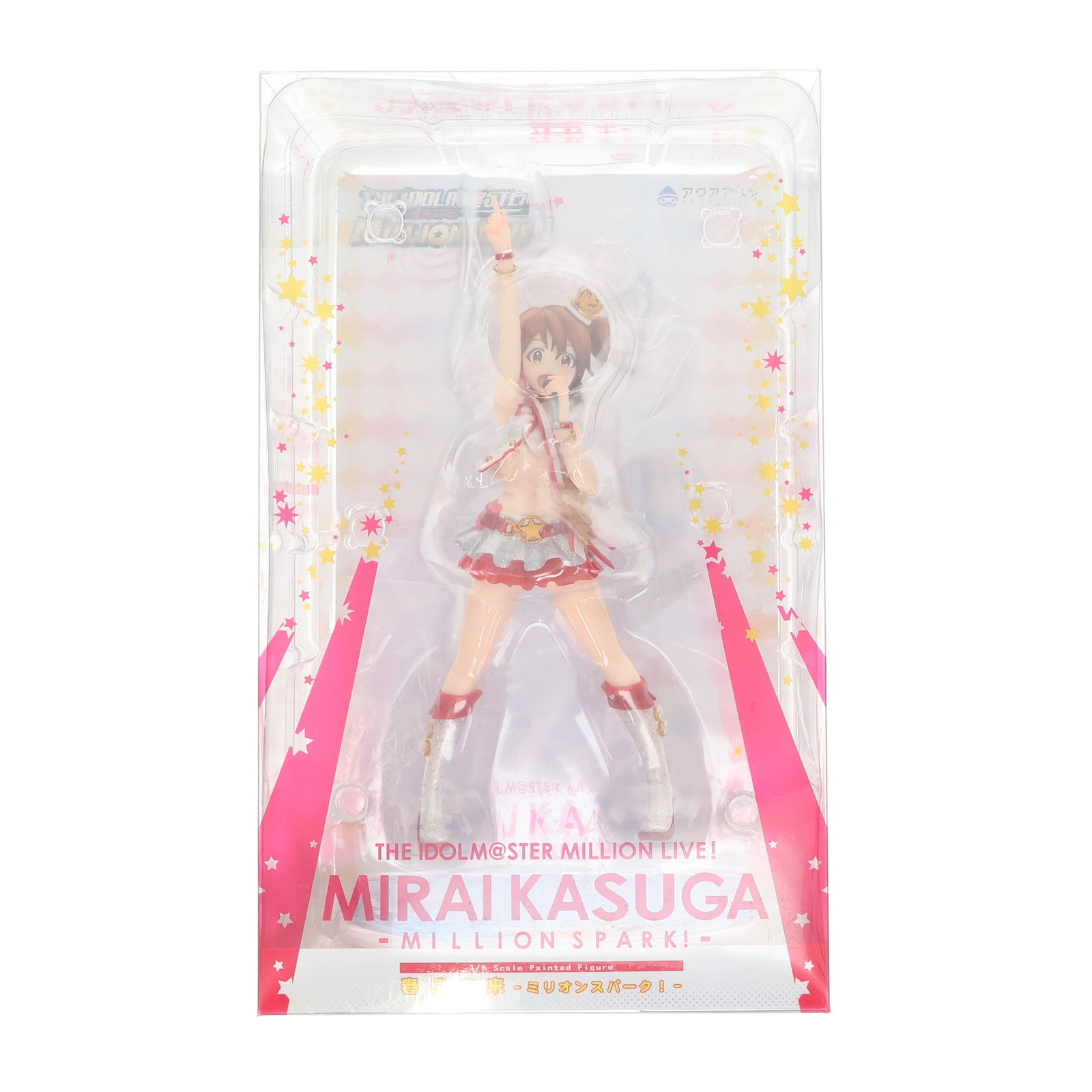 【中古即納】[FIG] 春日未来(かすがみらい) ‐ミリオンスパーク!‐ アイドルマスター ミリオンライブ! 1/8 完成品 フィギュア アクアマリン(20161127)
