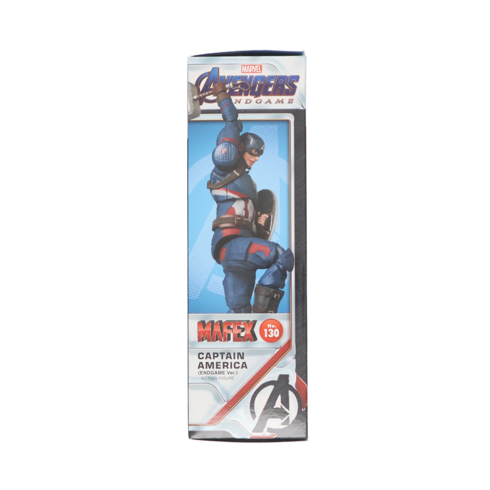 【中古即納】[FIG] マフェックス No.130 MAFEX CAPTAIN AMERICA(ENDGAME Ver.)(キャプテンアメリカ エンドゲームVer.) アベンジャーズ/エンドゲーム 完成品 可動フィギュア メディコム・トイ(20220417)