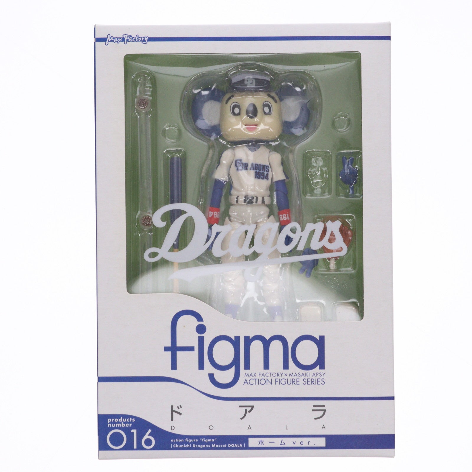 【中古即納】[FIG] figma(フィグマ) 016 ドアラ ホームver. 中日ドラゴンズマスコット ドアラ 完成品 可動フィギュア マックスファクトリー(20081105)