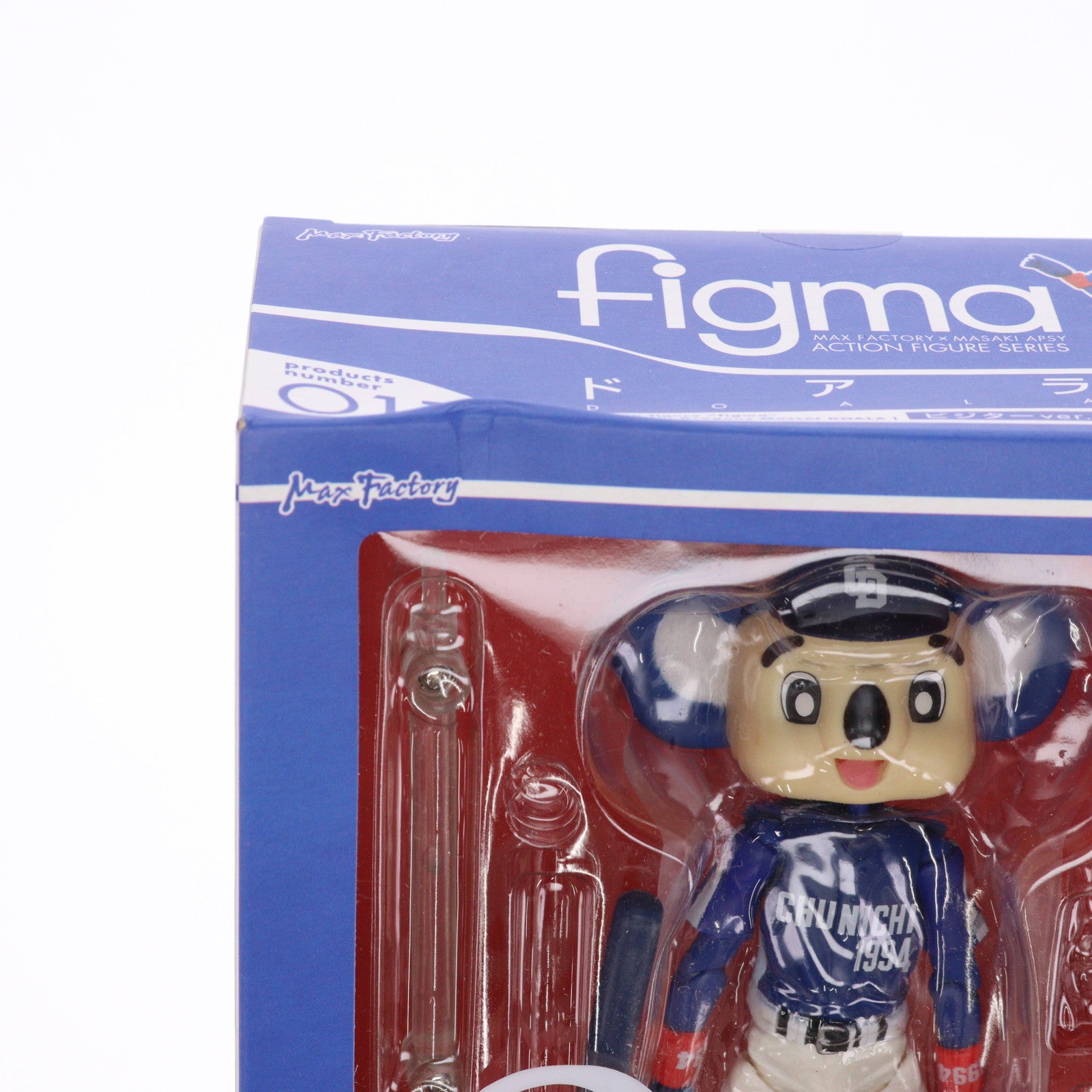【中古即納】[FIG] figma(フィグマ) 017 ドアラ ビジターver. 中日ドラゴンズマスコット ドアラ 完成品 可動フィギュア マックスファクトリー(20081220)