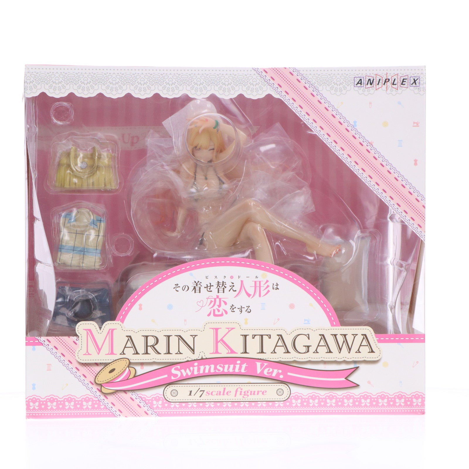【中古即納】[FIG] ANIPLEX+限定 喜多川海夢(きたがわまりん) 水着Ver. その着せ替え人形は恋をする 1/7 完成品 フィギュア(MD22-0300001) アニプレックス(20231231)