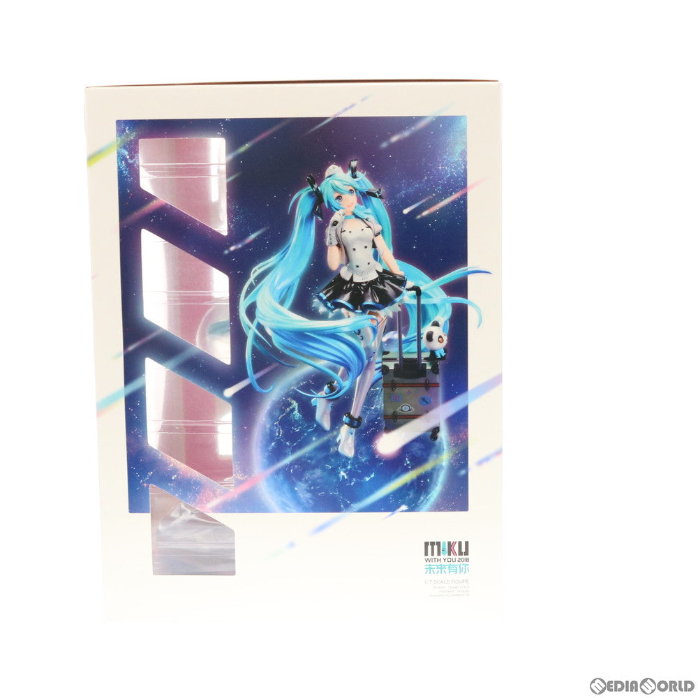 【中古即納】[FIG] F:NEX限定 予約特典付属 初音ミク「MIKU WITH YOU 2018」Ver. キャラクター・ボーカル・シリーズ01 初音ミク 1/7 完成品 フィギュア(AMU-FNX127) フリュー(20191031)