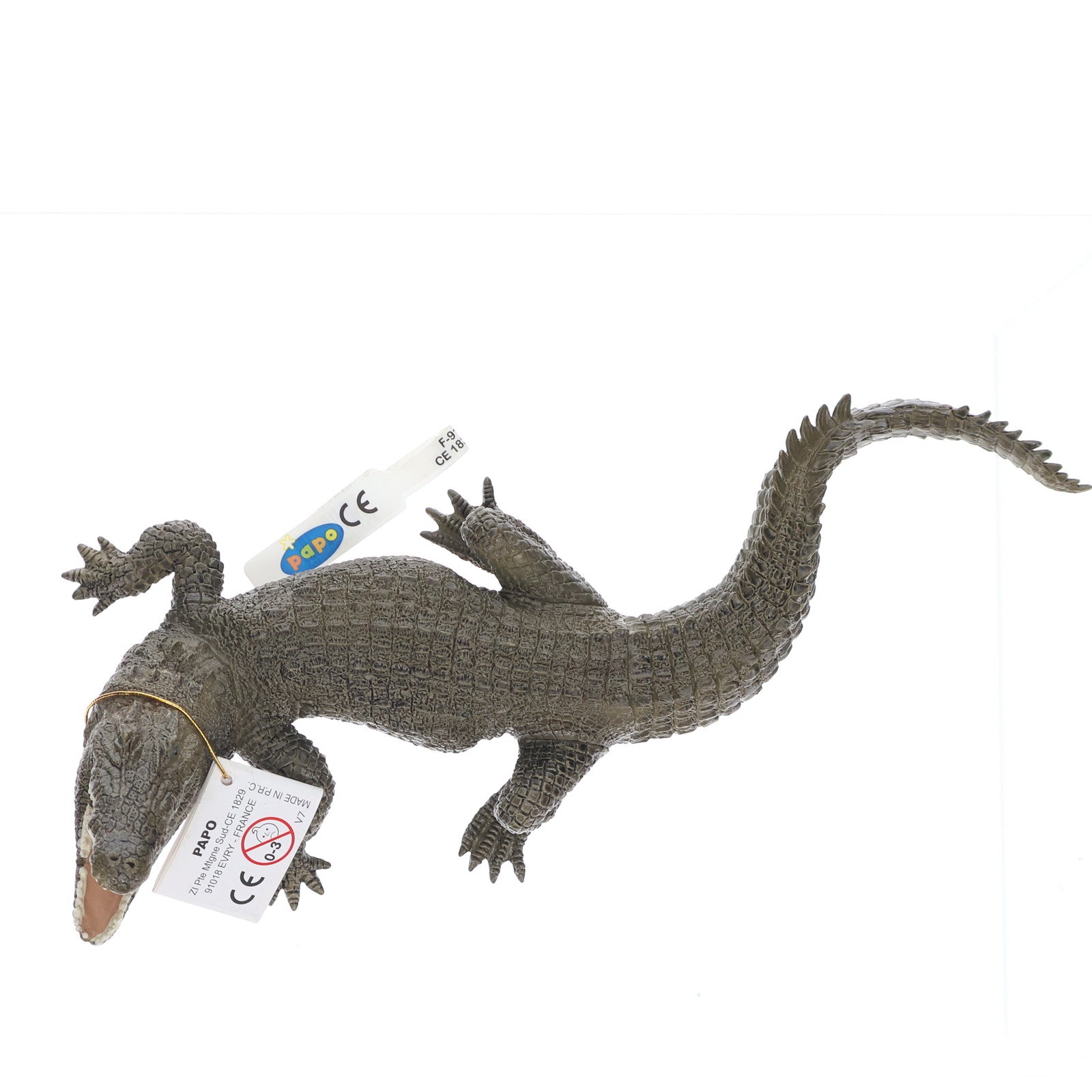 【中古即納】[FIG] WILD ANIMAL KINGDOM ナイルワニ 完成品 フィギュア(50055) PAPO(パポ)(19991231)