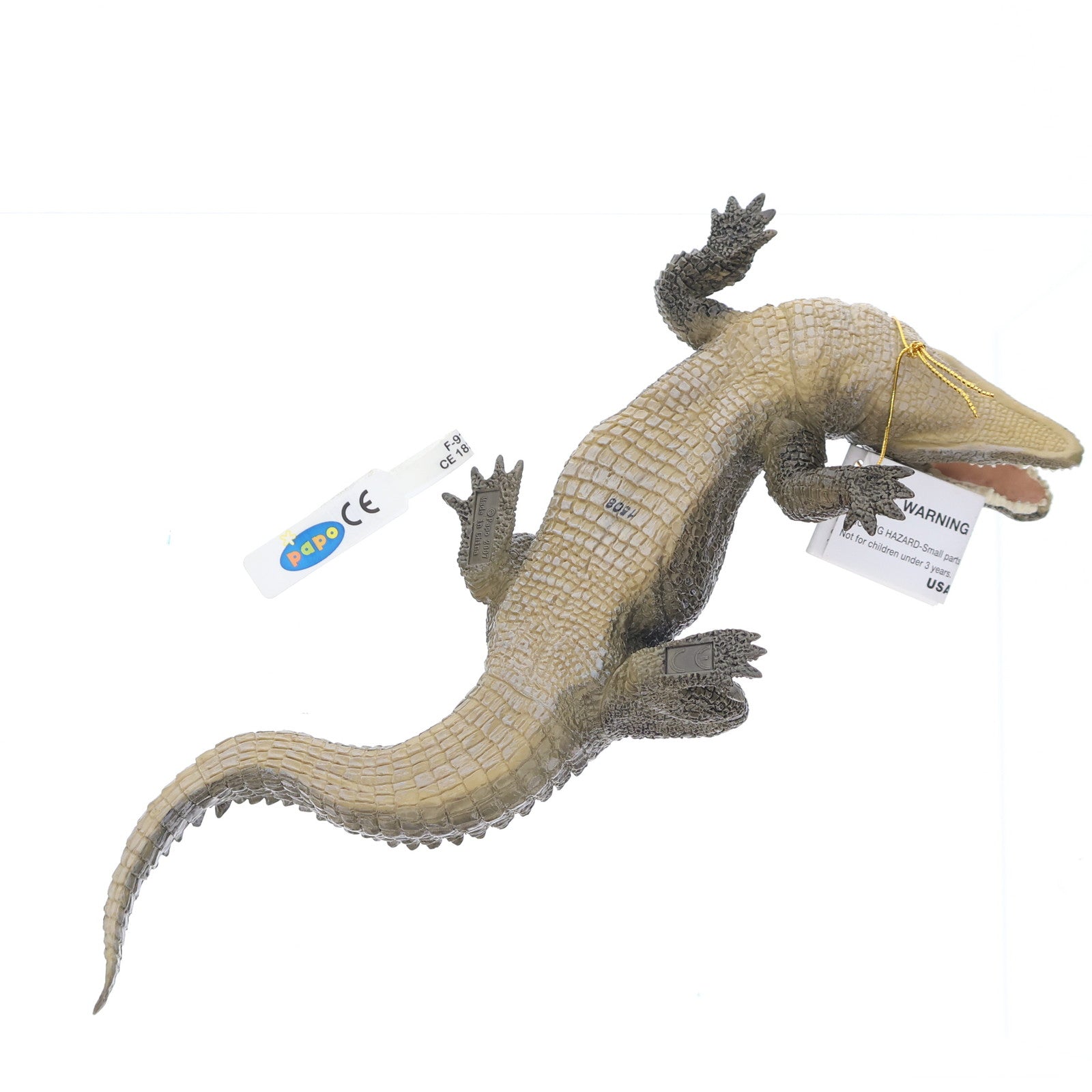 【中古即納】[FIG] WILD ANIMAL KINGDOM ナイルワニ 完成品 フィギュア(50055) PAPO(パポ)(19991231)