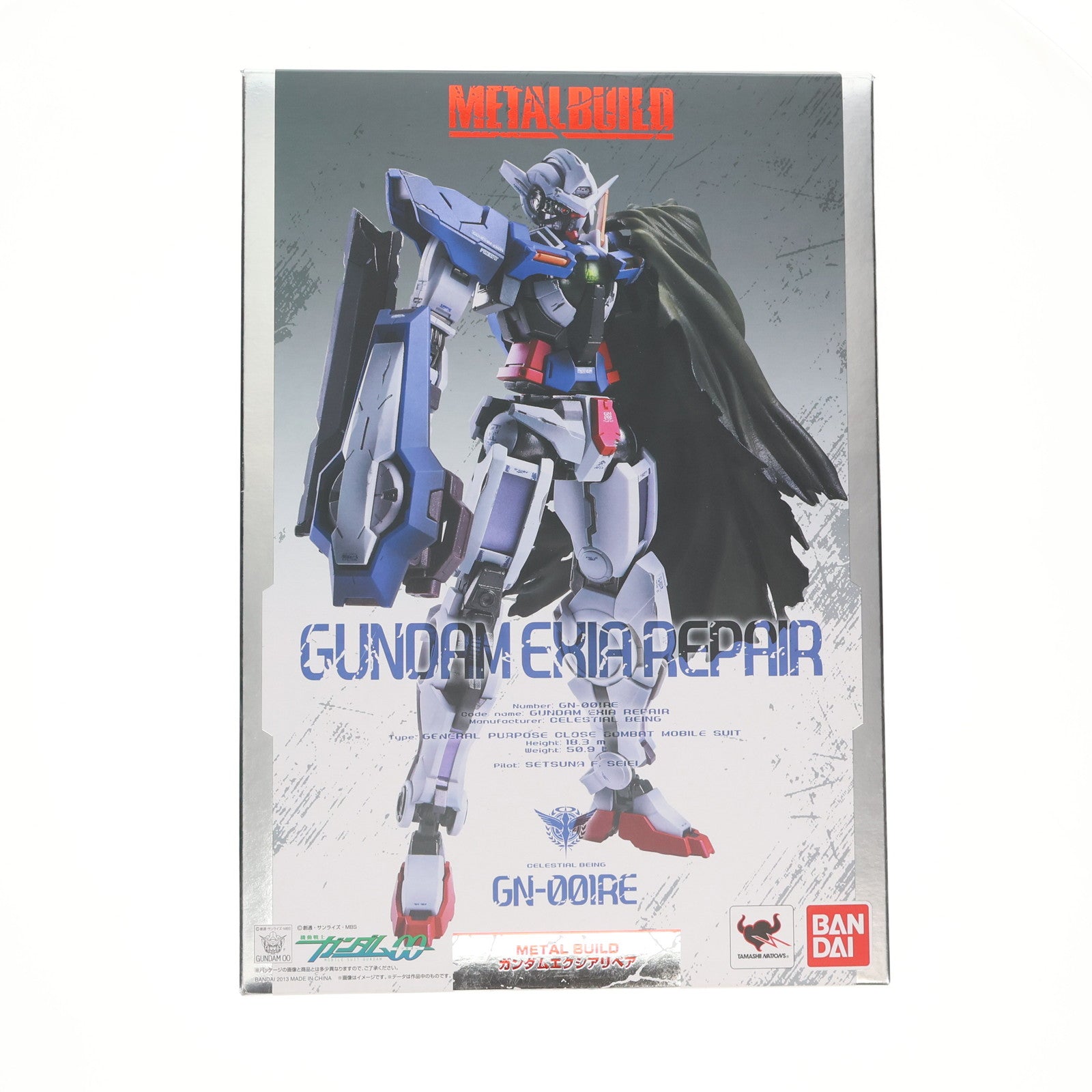 【中古即納】[FIG] METAL BUILD ガンダムエクシアリペア 機動戦士ガンダム00(ダブルオー) 完成品 可動フィギュア バンダイ(20130914)