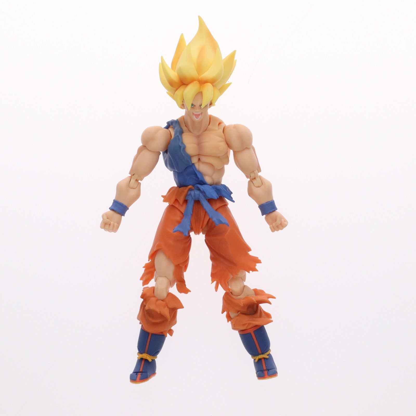 【中古即納】[FIG] S.H.Figuarts(フィギュアーツ) スーパーサイヤ人孫悟空 超戦士覚醒Ver. ドラゴンボールZ 完成品 可動フィギュア バンダイ(20160610)