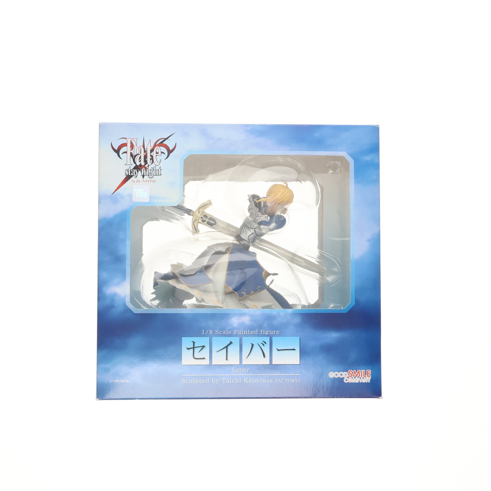 【中古即納】[FIG] セイバー Fate/stay night(フェイト/ステイナイト) 1/8 完成品 フィギュア グッドスマイルカンパニー(20050224)