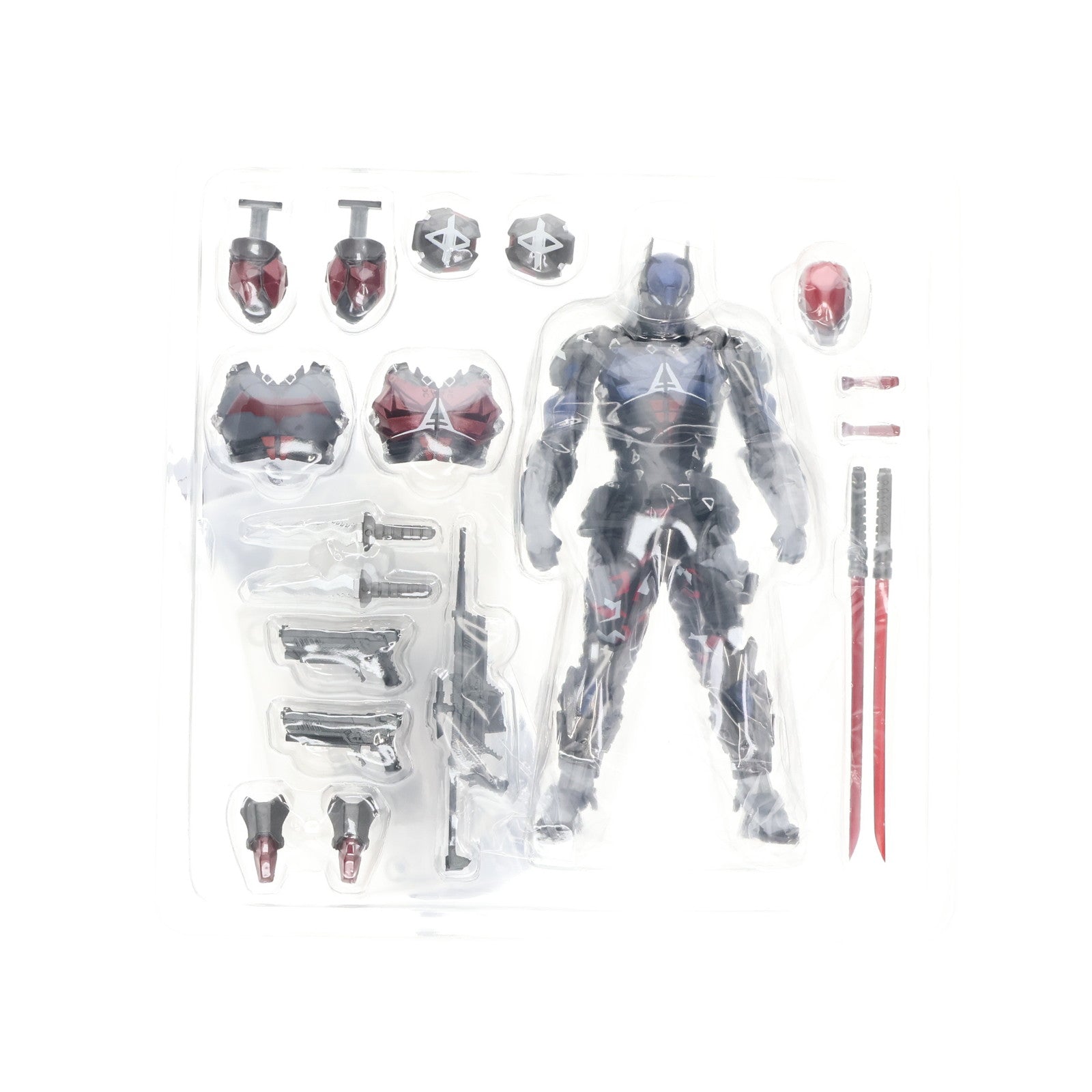 【中古即納】[FIG] リボルテック アメイジング・ヤマグチ アーカム・ナイト Ver.1.5 BATMAN: ARKHAM KNIGHT(バットマン:アーカム・ナイト) 完成品 可動フィギュア(NR060) 海洋堂(20250627)
