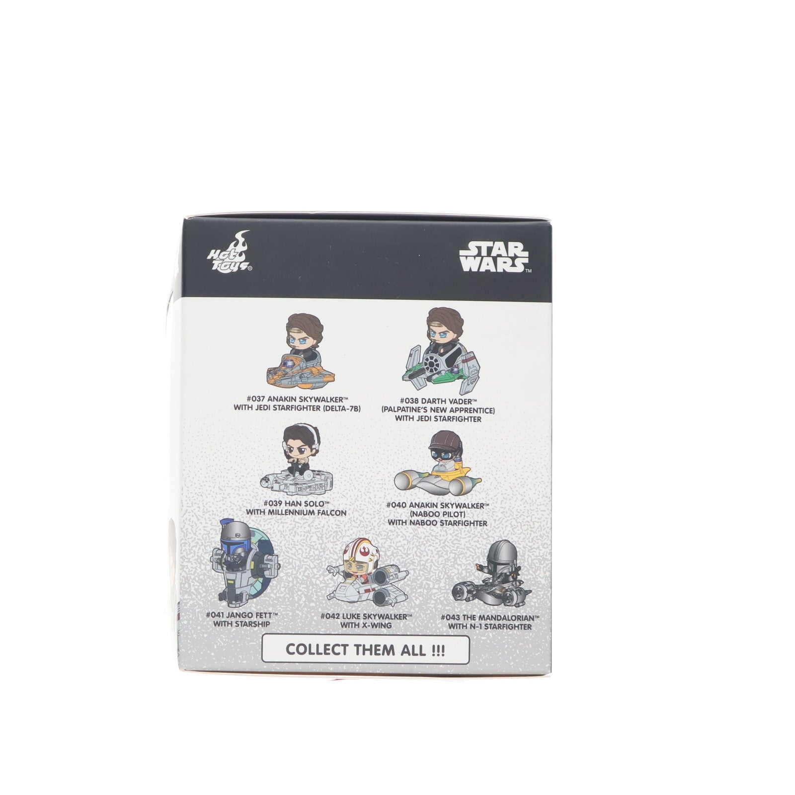 【中古即納】[FIG] Cosbi(コスビ) スター・ウォーズ・コレクション #038 ダース・ベイダー(パルパティーンのアプレンティス)&ジェダイ・スターファイター[映画『スター・ウォーズ』] STAR WARS 完成品 フィギュア(CBX-SW#038) ホットトイズ(20241031)
