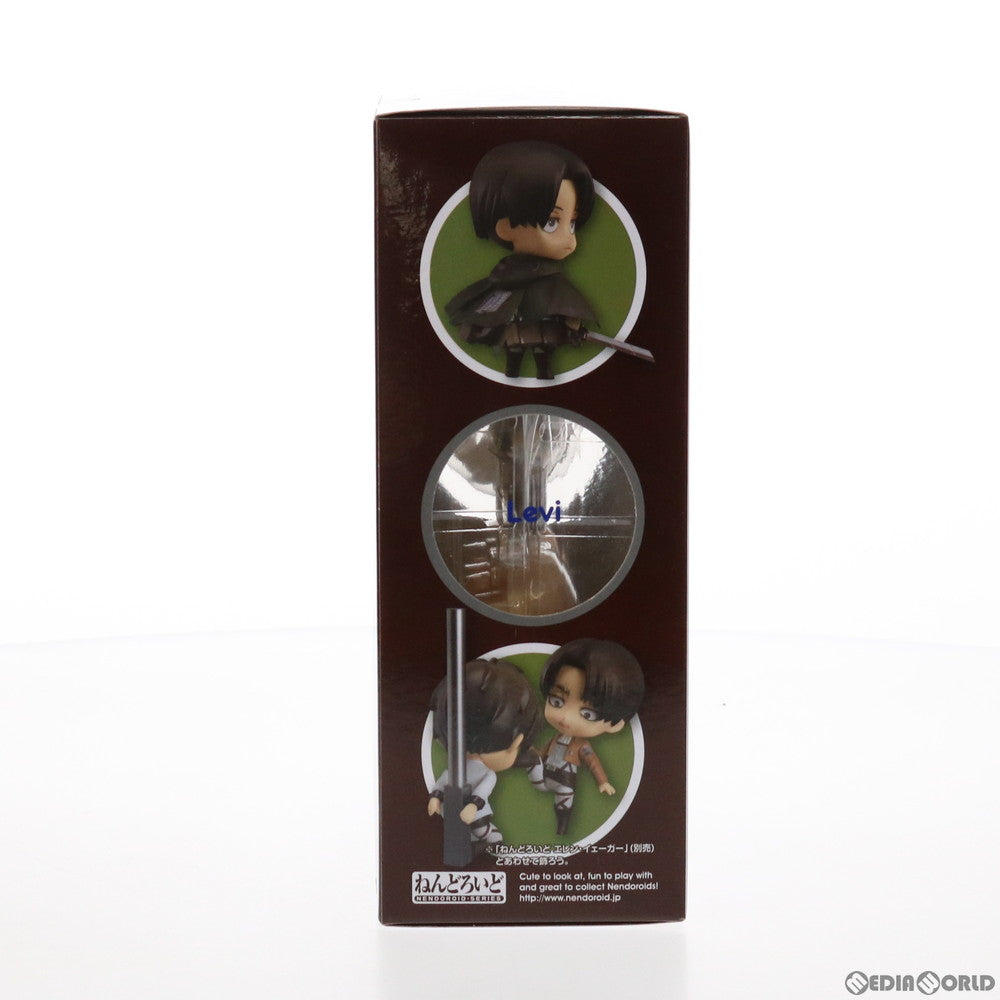 【中古即納】[FIG] (再々販) ねんどろいど 390 リヴァイ 進撃の巨人 完成品 可動フィギュア グッドスマイルカンパニー(20211201)