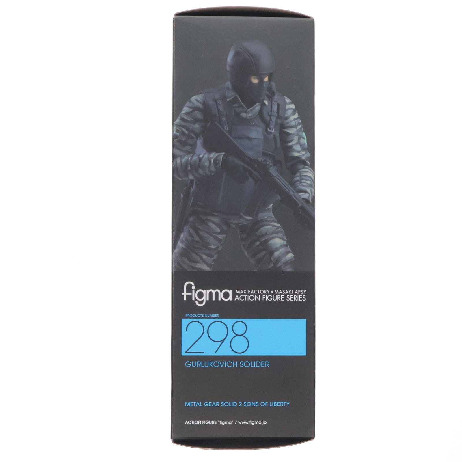 【中古即納】[FIG] figma(フィグマ) 298 ゴルルコビッチ兵 METAL GEAR SOLID2 SONS OF LIBERTY(メタルギアソリッド2 サンズオブリバティ) 完成品 可動フィギュア マックスファクトリー(20160820)
