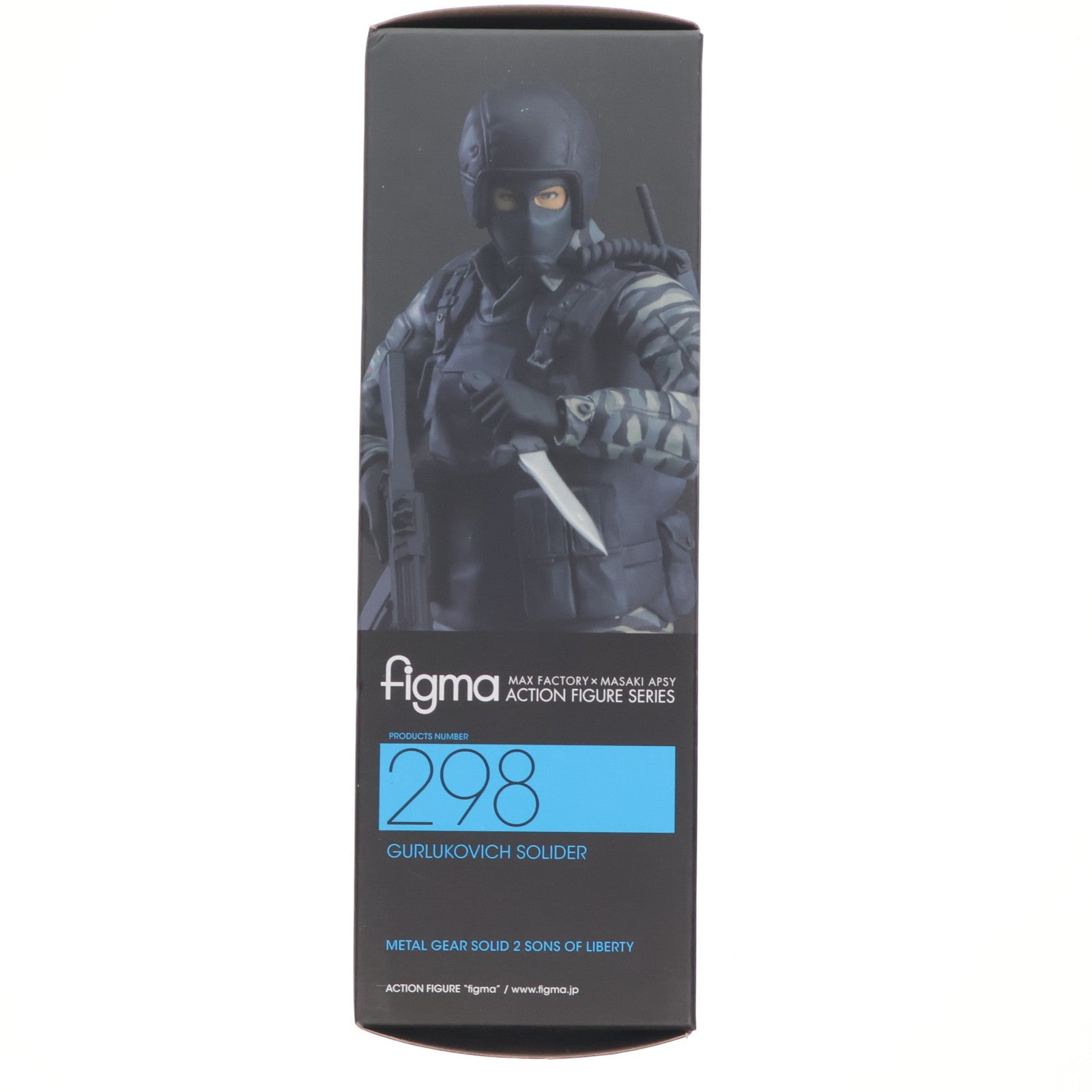 【中古即納】[FIG] figma(フィグマ) 298 ゴルルコビッチ兵 METAL GEAR SOLID2 SONS OF LIBERTY(メタルギアソリッド2 サンズオブリバティ) 完成品 可動フィギュア マックスファクトリー(20160820)