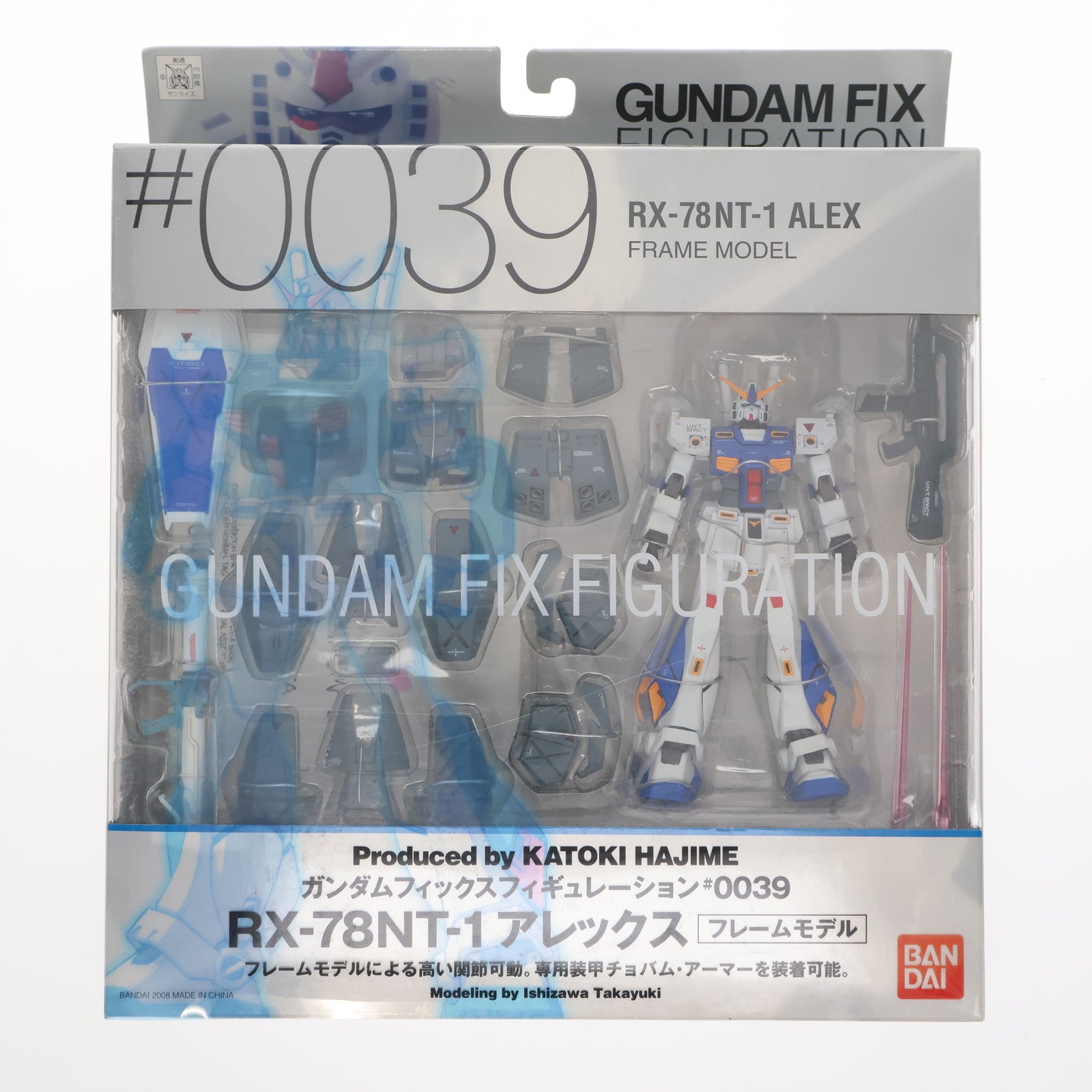 【中古即納】[FIG] GUNDAM FIX FIGURATION #0039 NT-1 アレックス 機動戦士ガンダム0080 ポケットの中の戦争 完成品 可動フィギュア バンダイ(20080927)