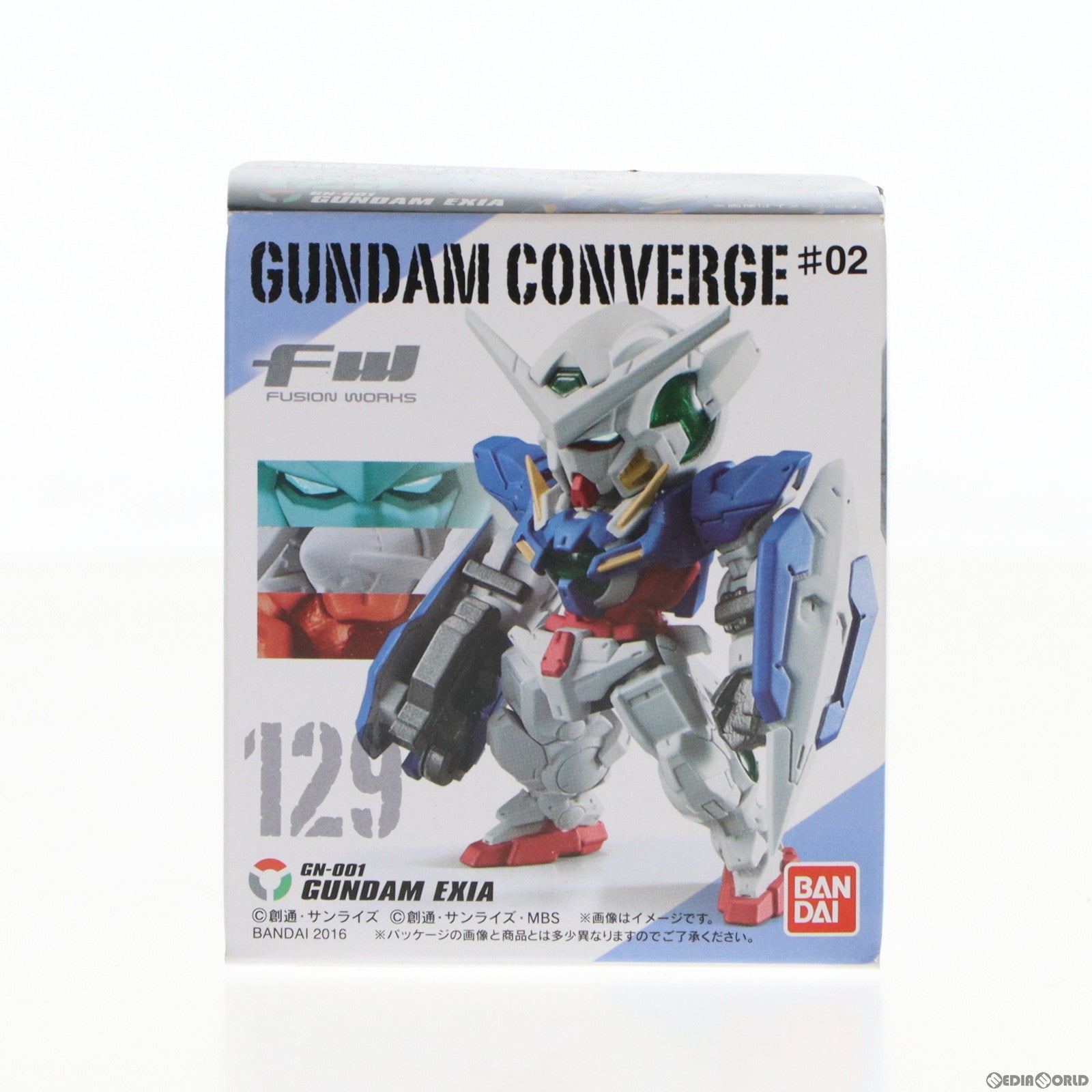 【中古即納】[FIG] (単品)(食玩) FW GUNDAM CONVERGE ♯2(ガンダムコンバージ) ガンダムエクシア 機動戦士ガンダムシリーズ フィギュア バンダイ(20160412)