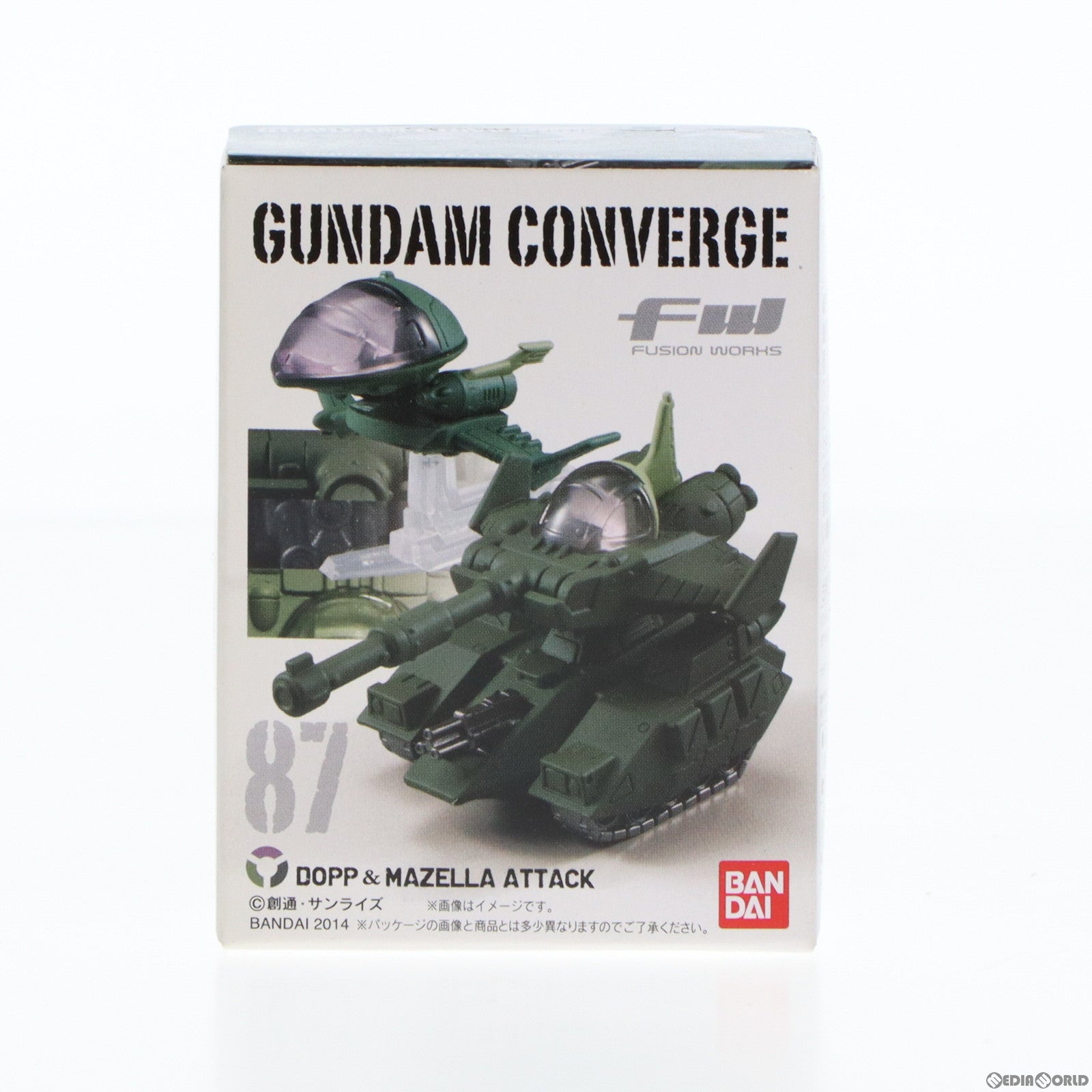 【中古即納】[FIG] (単品)(食玩) FW GUNDAM CONVERGE(ガンダムコンバージ) ♯14 ドップ&マゼラアタック 機動戦士ガンダムシリーズ フィギュア バンダイ(20140407)