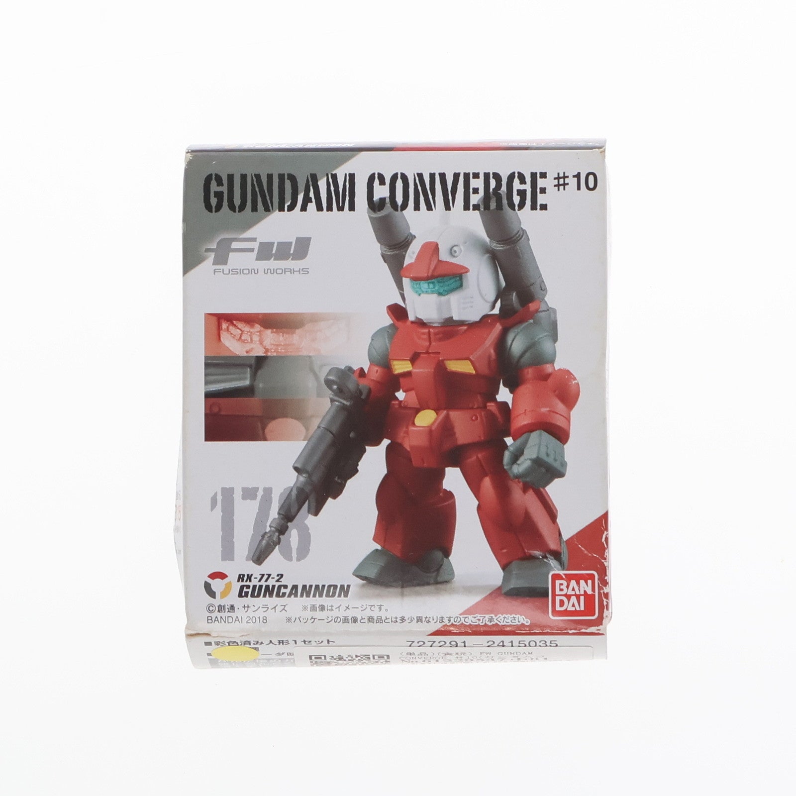 【中古即納】[FIG] (単品)(食玩) FW GUNDAM CONVERGE ♯10(ガンダムコンバージ) ガンキャノン 機動戦士ガンダムシリーズ フィギュア バンダイ(20180331)
