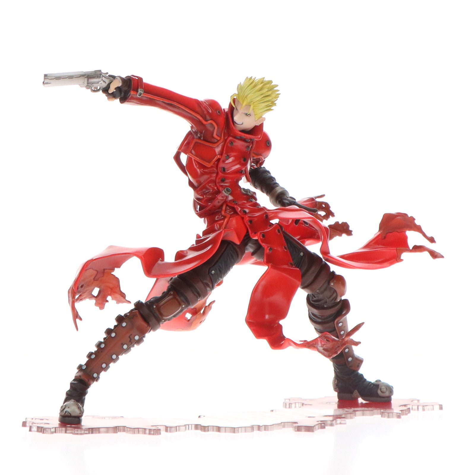 【中古即納】[FIG] (再販) ARTFX J ヴァッシュ・ザ・スタンピード リニューアルパッケージver. 劇場版TRIGUN Badlands Rumble(トライガン バッドランド ランブル) 1/8 完成品 フィギュア(PV206) コトブキヤ(20240526)