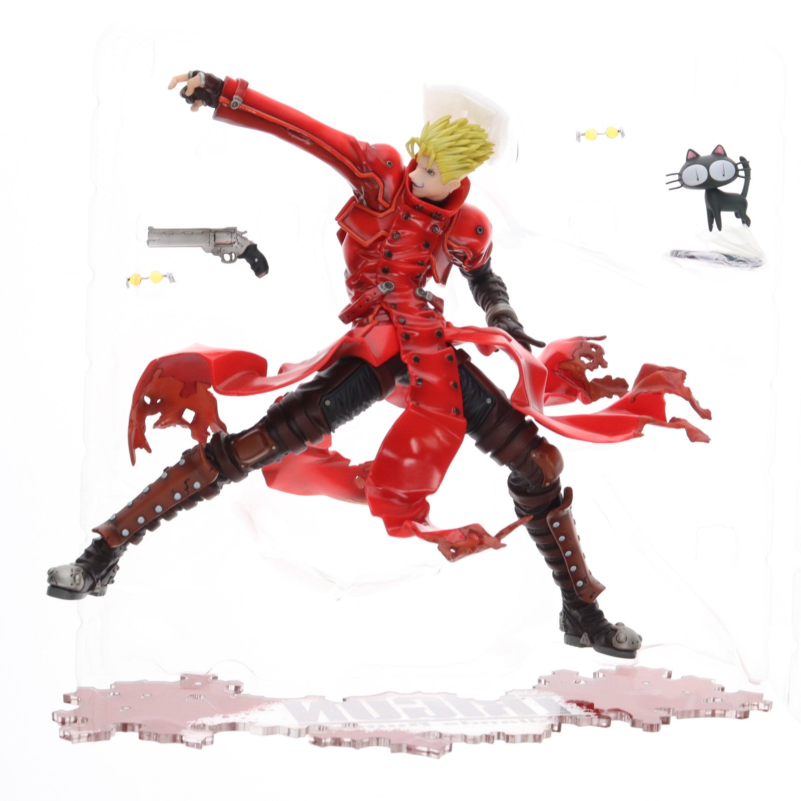 【中古即納】[FIG] (再販) ARTFX J ヴァッシュ・ザ・スタンピード リニューアルパッケージver. 劇場版TRIGUN Badlands Rumble(トライガン バッドランド ランブル) 1/8 完成品 フィギュア(PV206) コトブキヤ(20240526)