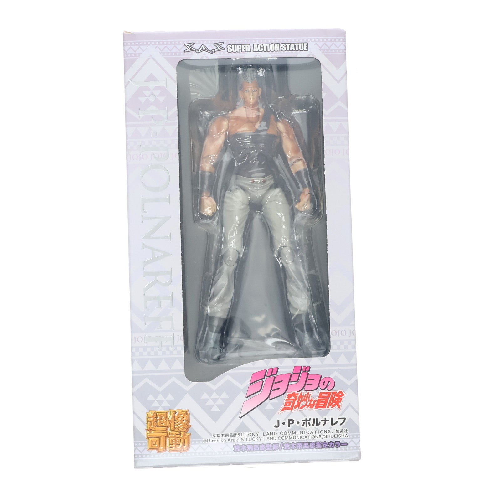【中古即納】[FIG] (再々販) 超像可動 J・P・ポルナレフ(ジャン=ピエール・ポルナレフ) ジョジョの奇妙な冒険 第3部 完成品 可動フィギュア メディコス・エンタテインメント(20191227)