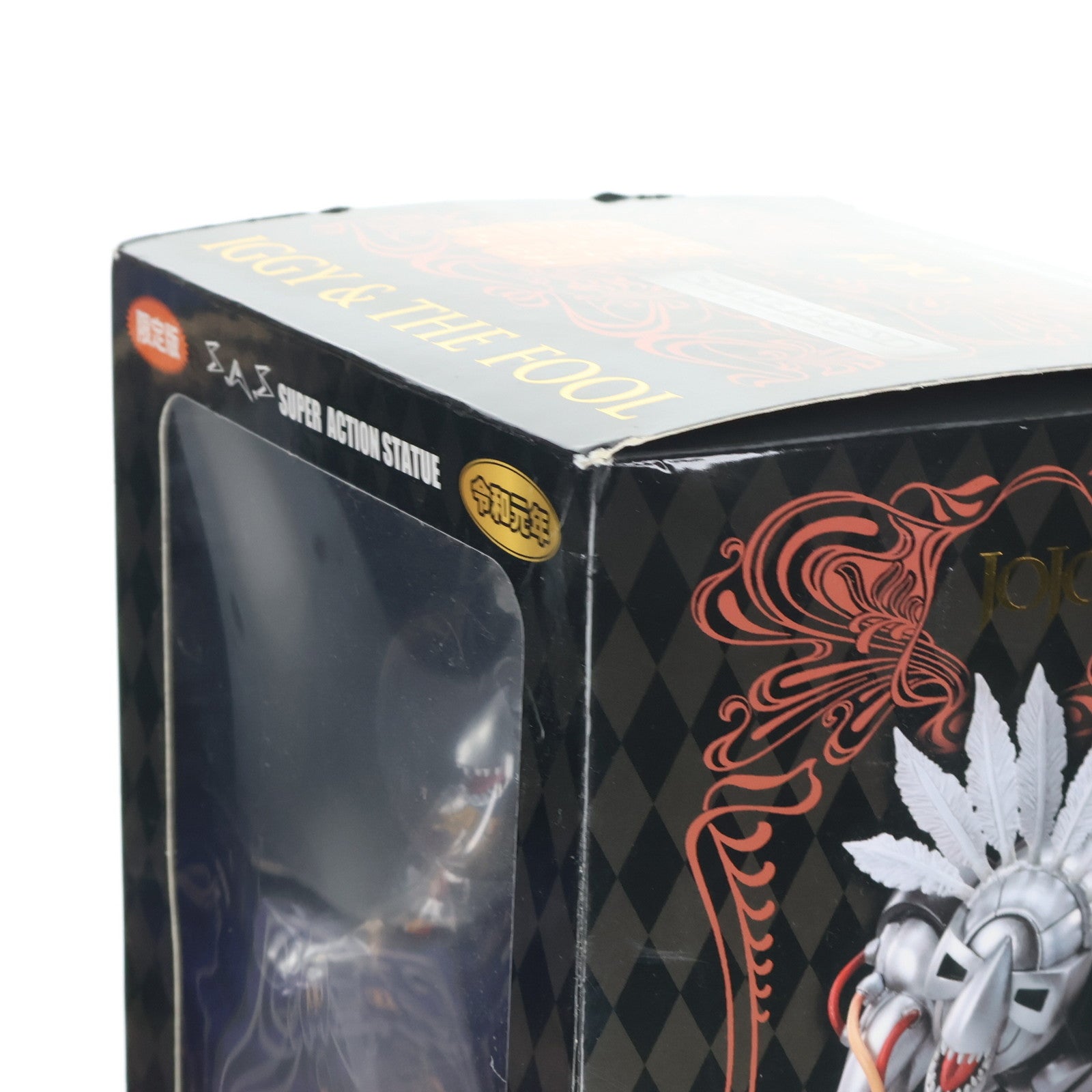 【中古即納】[FIG] 超像可動「イギー」&スタチューレジェンド「ザ・フール」 ジョジョの奇妙な冒険 フィギュア ワンフェス2019夏&MEDICOS ONLINE SHOP限定 メディコス・エンタテインメント(20190728)