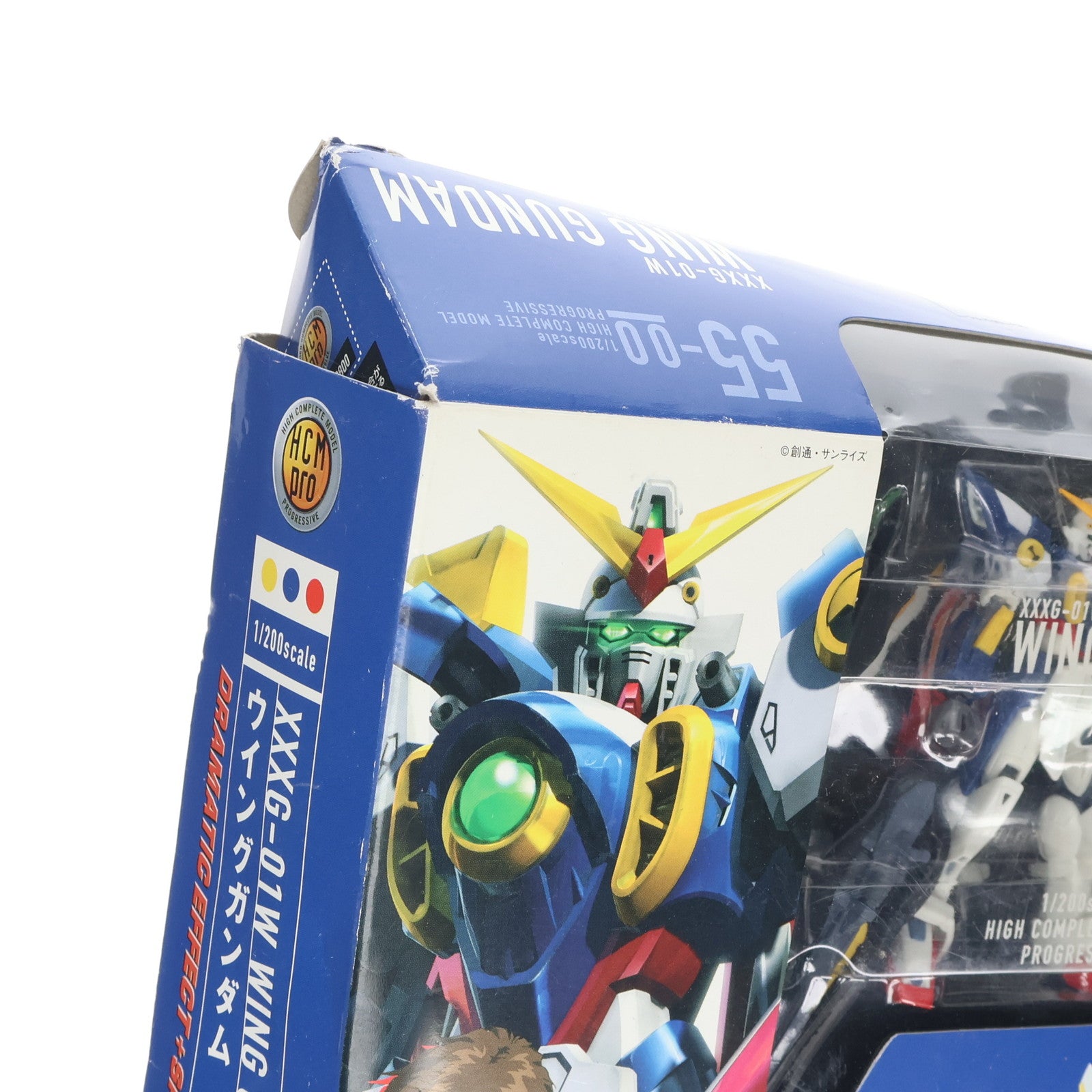 【中古即納】[FIG] HCM-Pro 55 ウイングガンダム 新機動戦記ガンダムW(ウイング) 完成品 可動フィギュア バンダイ(20080621)