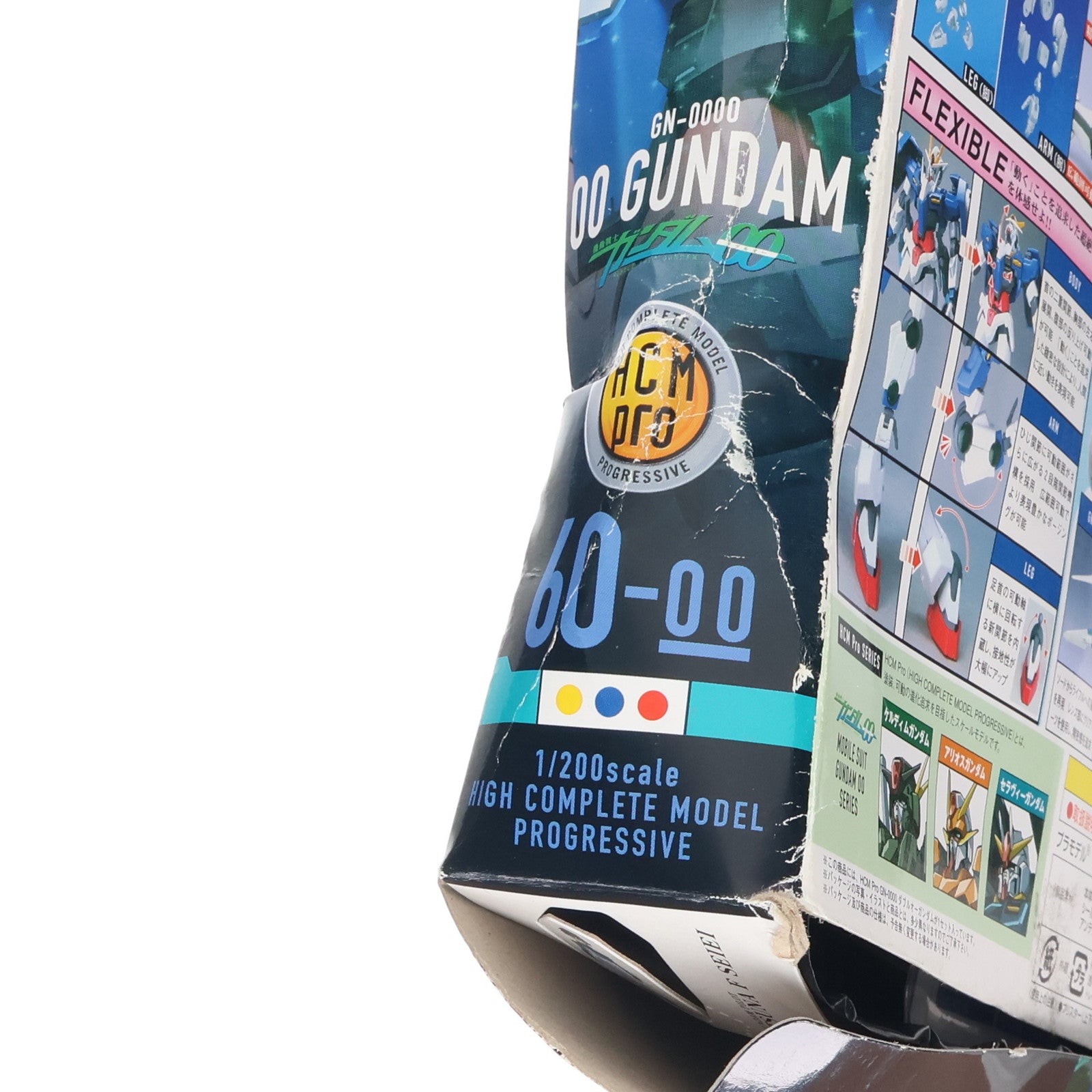 【中古即納】[FIG] HCM-Pro 60 ダブルオーガンダム 機動戦士ガンダム00(ダブルオー) 完成品 可動フィギュア バンダイ(20080924)