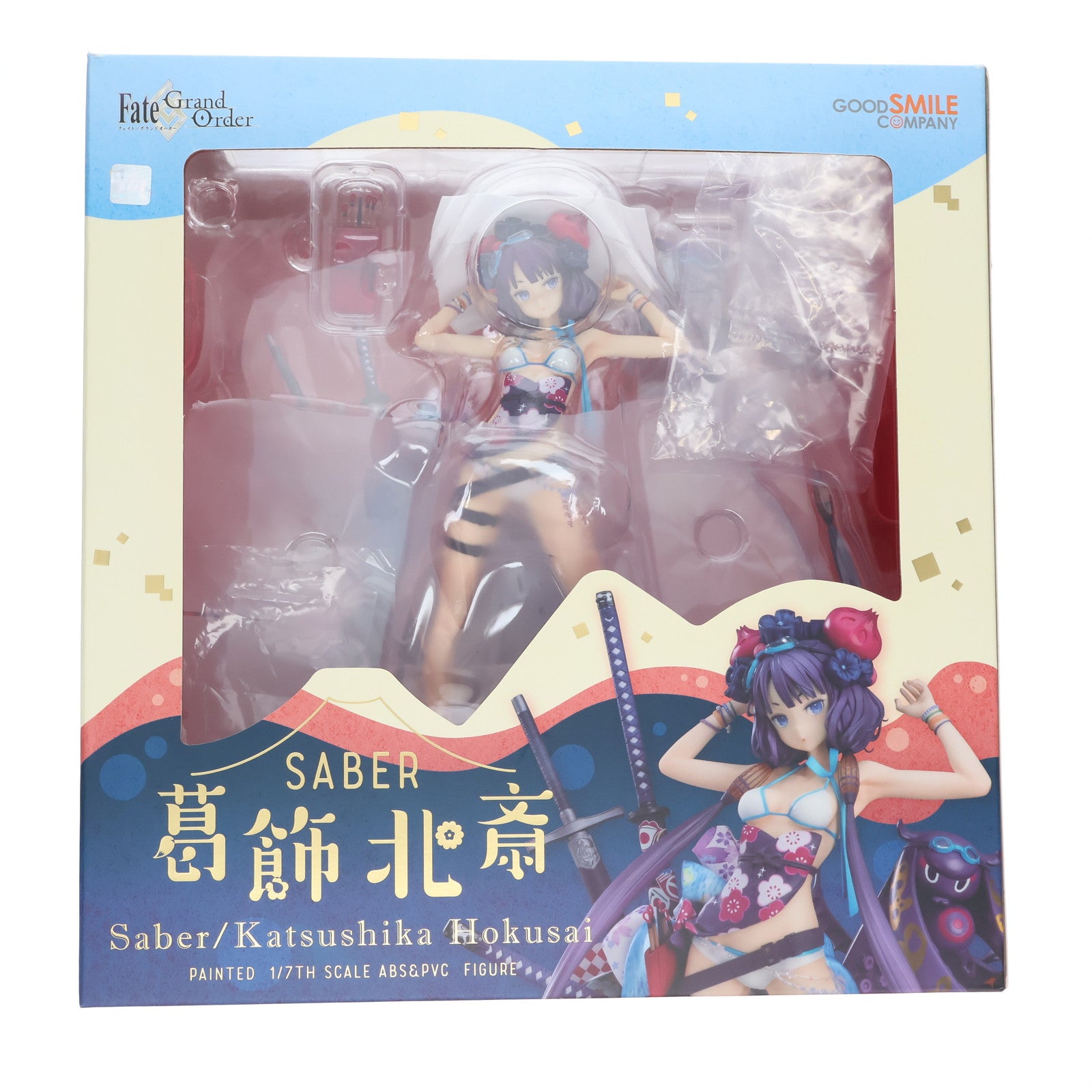 【中古即納】[FIG] セイバー/葛飾北斎(かつしかほくさい) Fate/Grand Order(フェイト/グランドオーダー) 1/7 完成品 フィギュア グッドスマイルカンパニー(20230217)