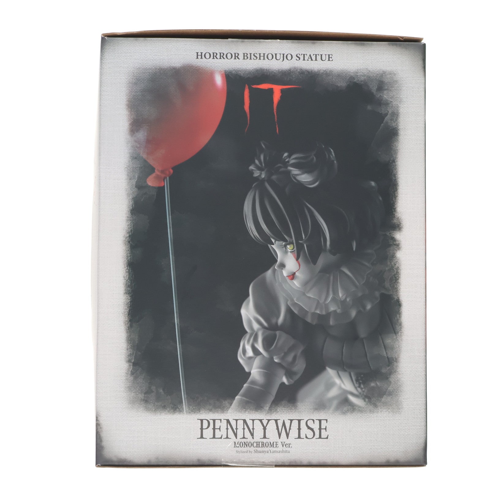 【中古即納】[FIG] HORROR美少女 ペニーワイズ(2017)モノクロームVer. IT/イット それが見えたら、終わり。 1/7 完成品 フィギュア(SV361) コトブキヤ(20231129)