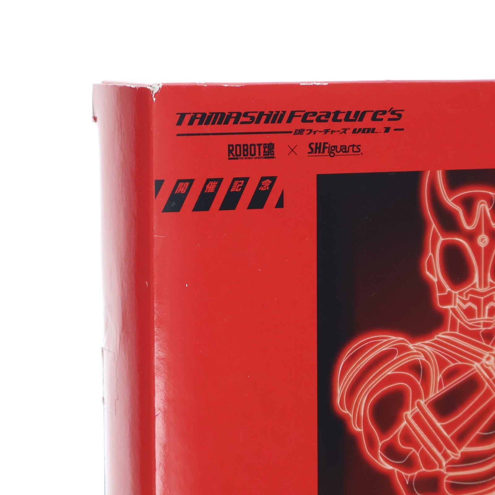【中古即納】[FIG] S.H.Figuarts(フィギュアーツ) 仮面ライダークウガ ライジングマイティ 完成品 可動フィギュア 魂フィーチャーズVOL.1&魂ウェブ商店限定 バンダイ(20100206)