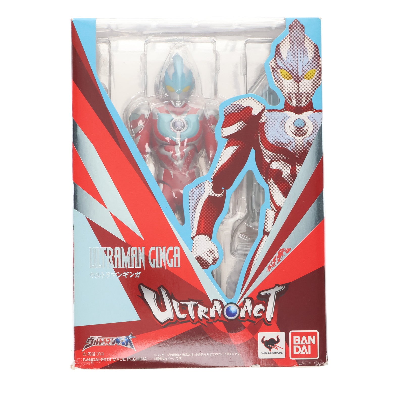 【中古即納】[FIG] ULTRA-ACT(ウルトラアクト) ウルトラマンギンガ 完成品 可動フィギュア バンダイ(20140621)