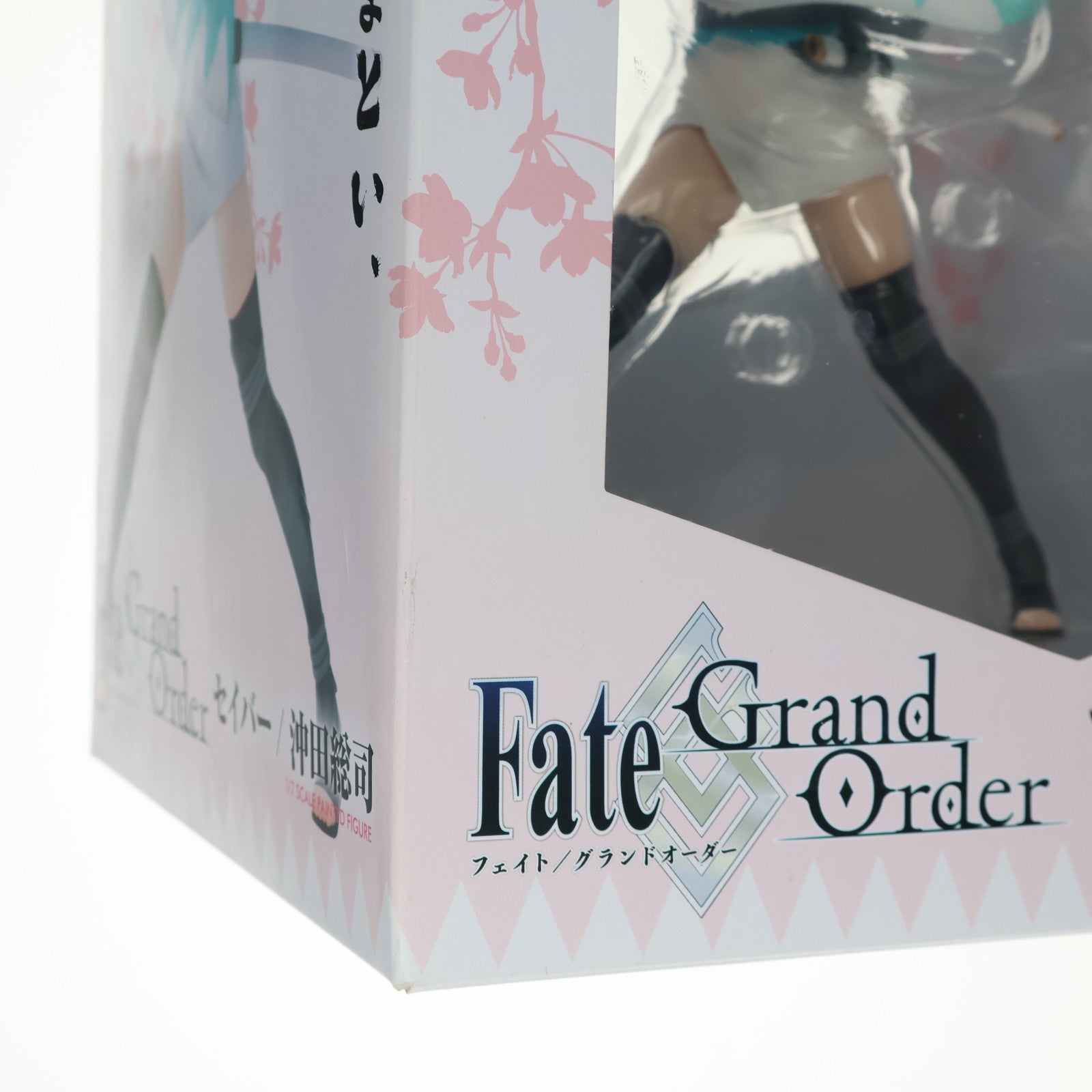 【中古即納】[FIG] セイバー/沖田総司(おきたそうじ) Fate/Grand Order(フェイト/グランドオーダー) 1/7 完成品 フィギュア アクアマリン(20190131)