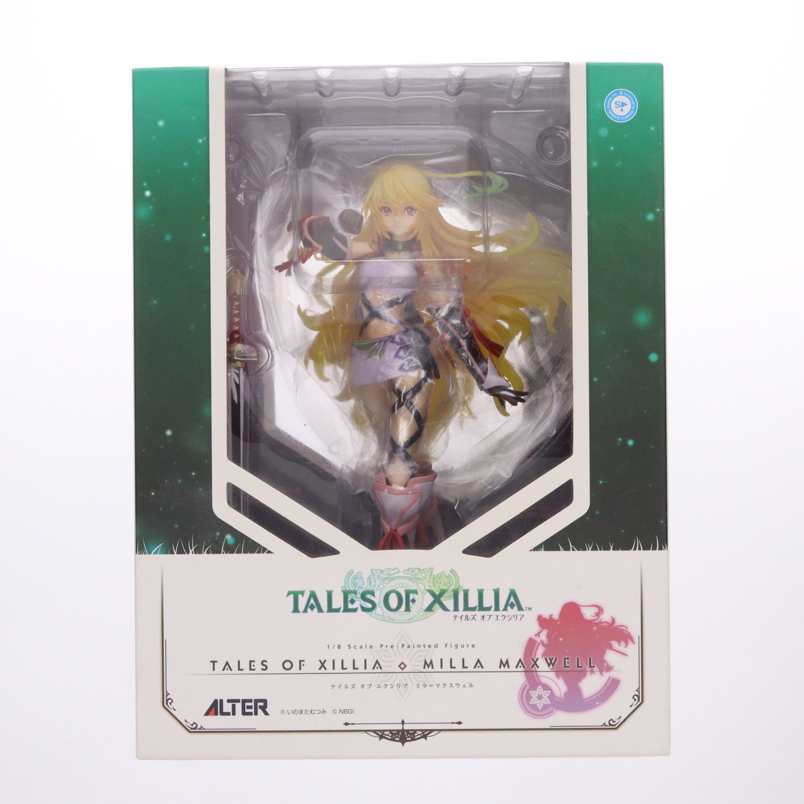 【中古即納】[FIG] ミラ=マクスウェル テイルズ オブ エクシリア 1/8 完成品 フィギュア アルター(20121220)