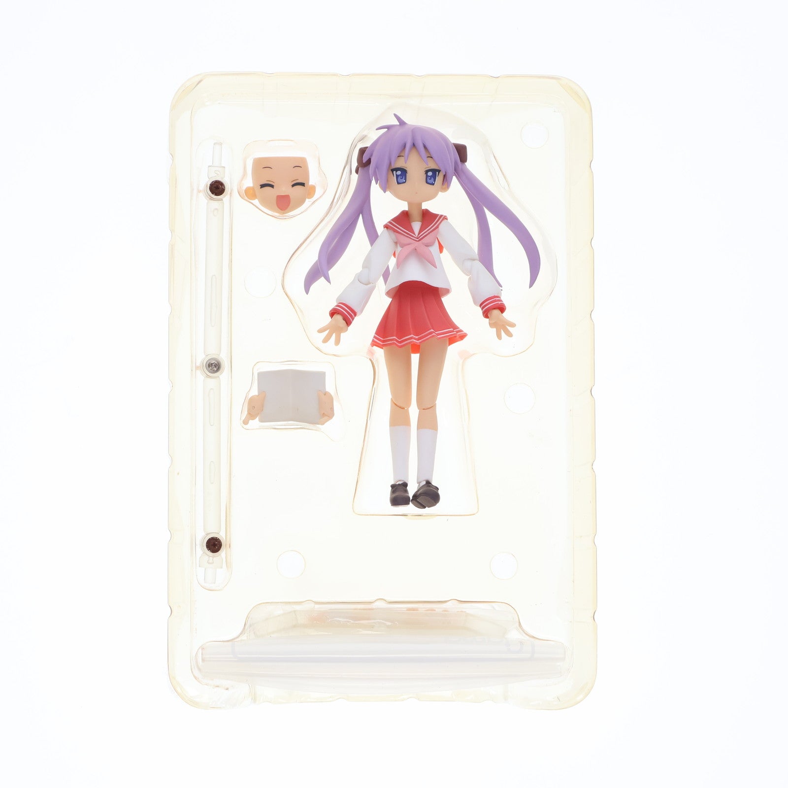 【中古即納】[FIG] figma(フィグマ) 013 柊かがみ(ひいらぎかがみ) 冬服ver. TVアニメ らき☆すた 完成品 可動フィギュア マックスファクトリー(20080913)