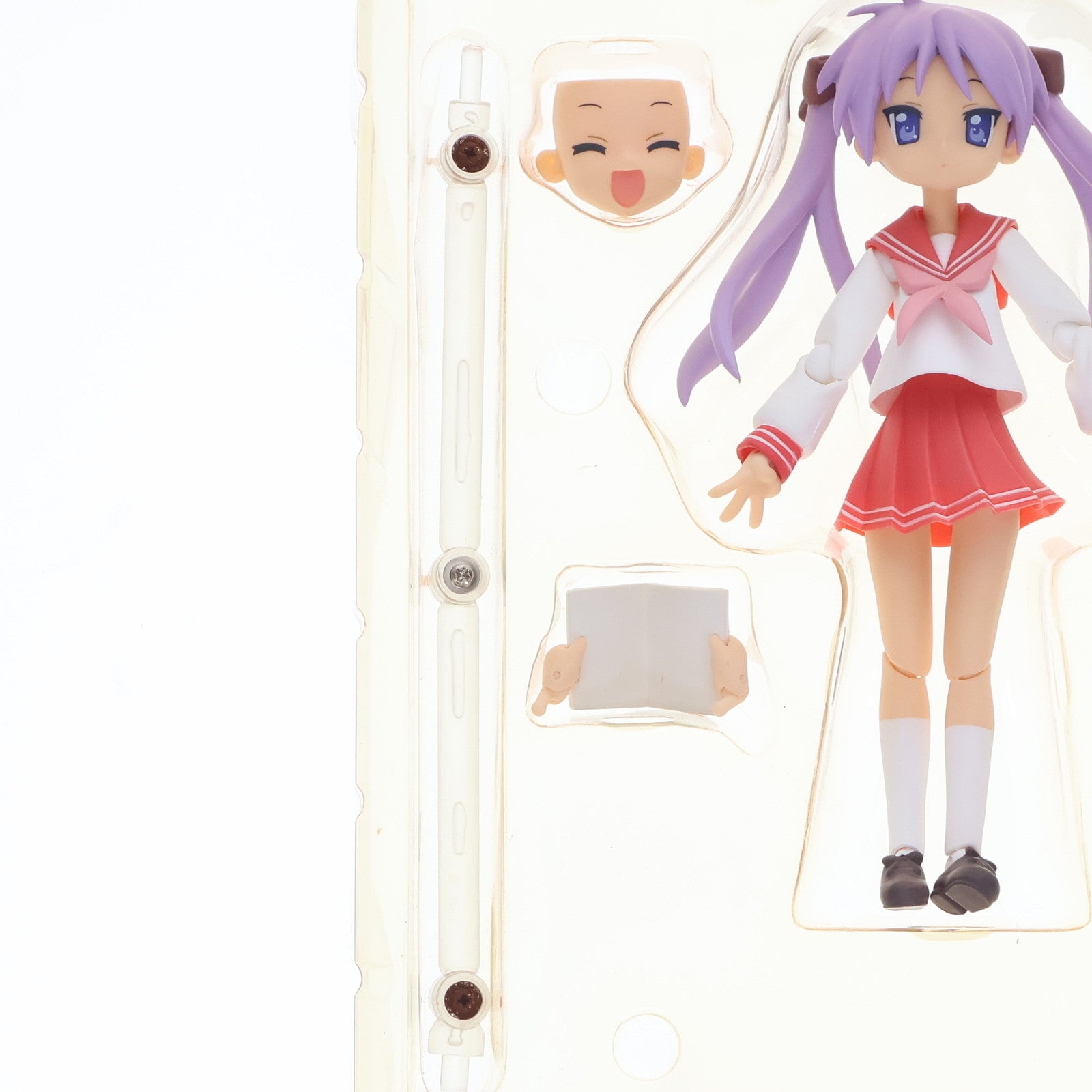 【中古即納】[FIG] figma(フィグマ) 013 柊かがみ(ひいらぎかがみ) 冬服ver. TVアニメ らき☆すた 完成品 可動フィギュア マックスファクトリー(20080913)